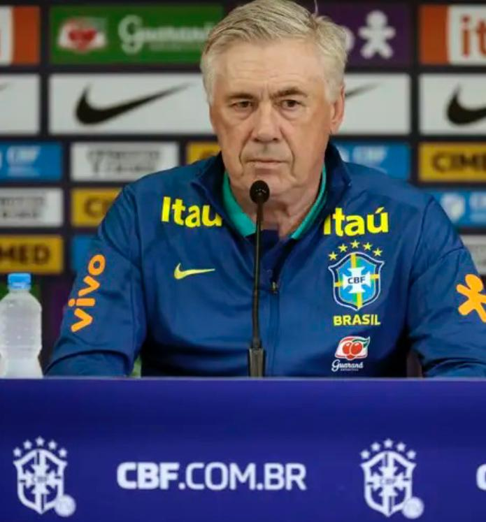 Ancelotti anuncia, na próxima segunda, convocados para os últimos jogos das Eliminatórias