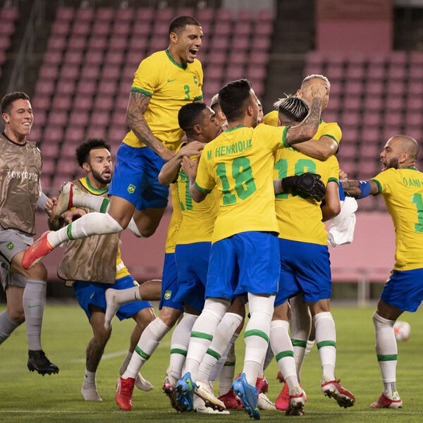 A Seleção brasileira masculina de futebol vai disputar a medalha de ouro nas Olimpíadas de Tóquio