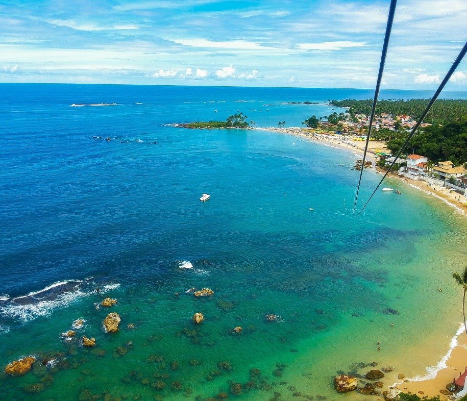 Morro de São Paulo, Distrito na Ilha de Tinharé