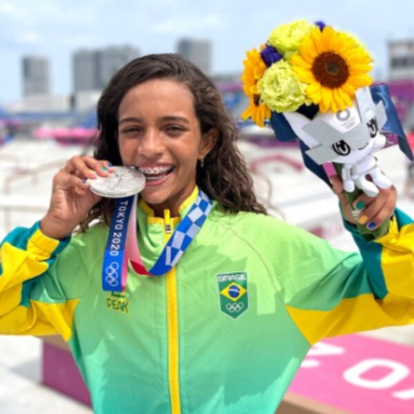 Rayssa Leal concorre ao Prêmio Brasil Olímpico.