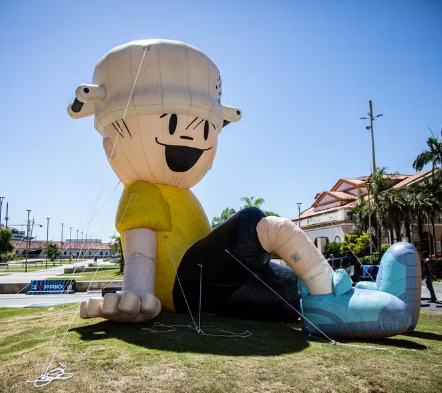 Com Menino Maluquinho gigante, mostra interativa e gratuita leva o universo de Ziraldo ao CCBB, no Rio
