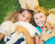 Responsabilidades de dar um pet para as crianças