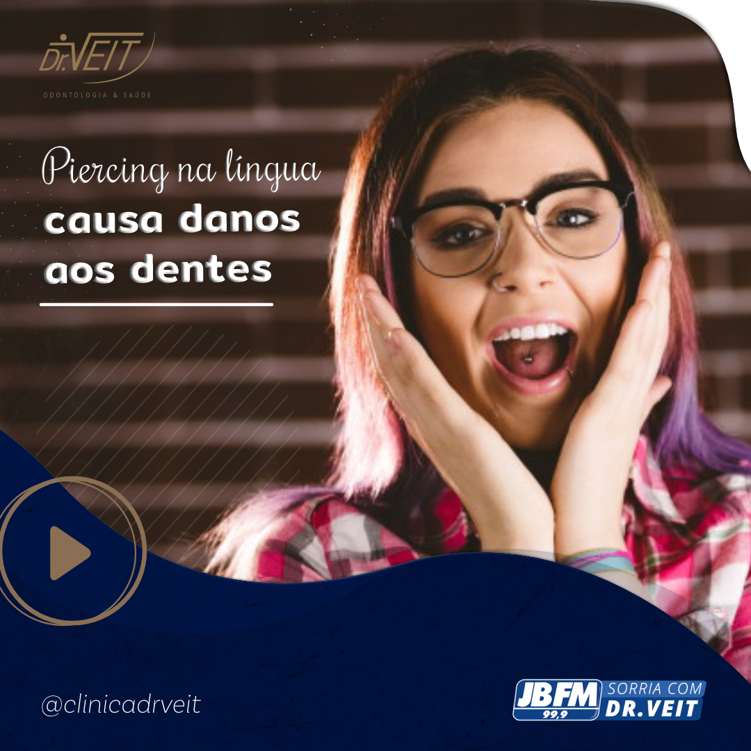 Piercing na língua