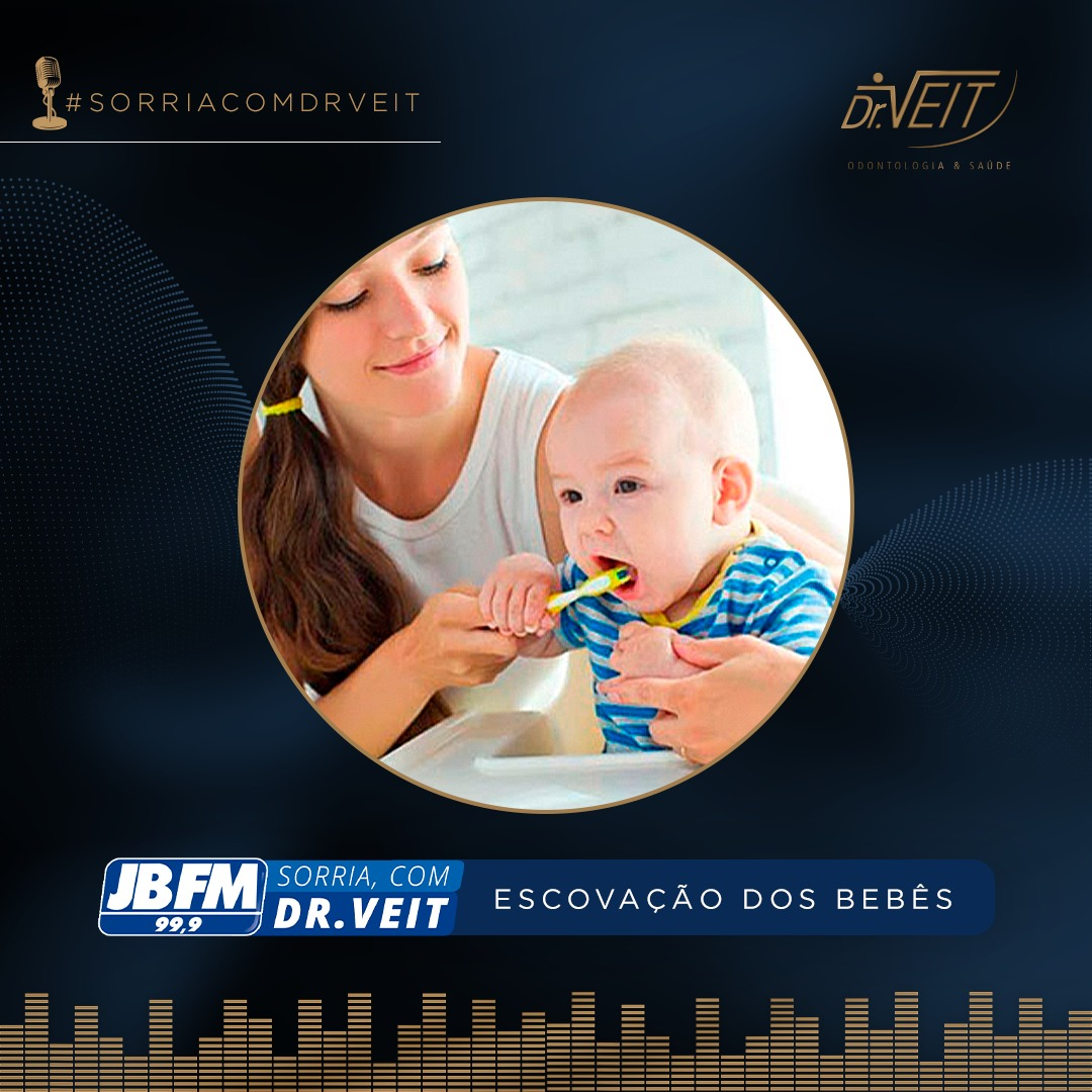 Escovação dos bebês