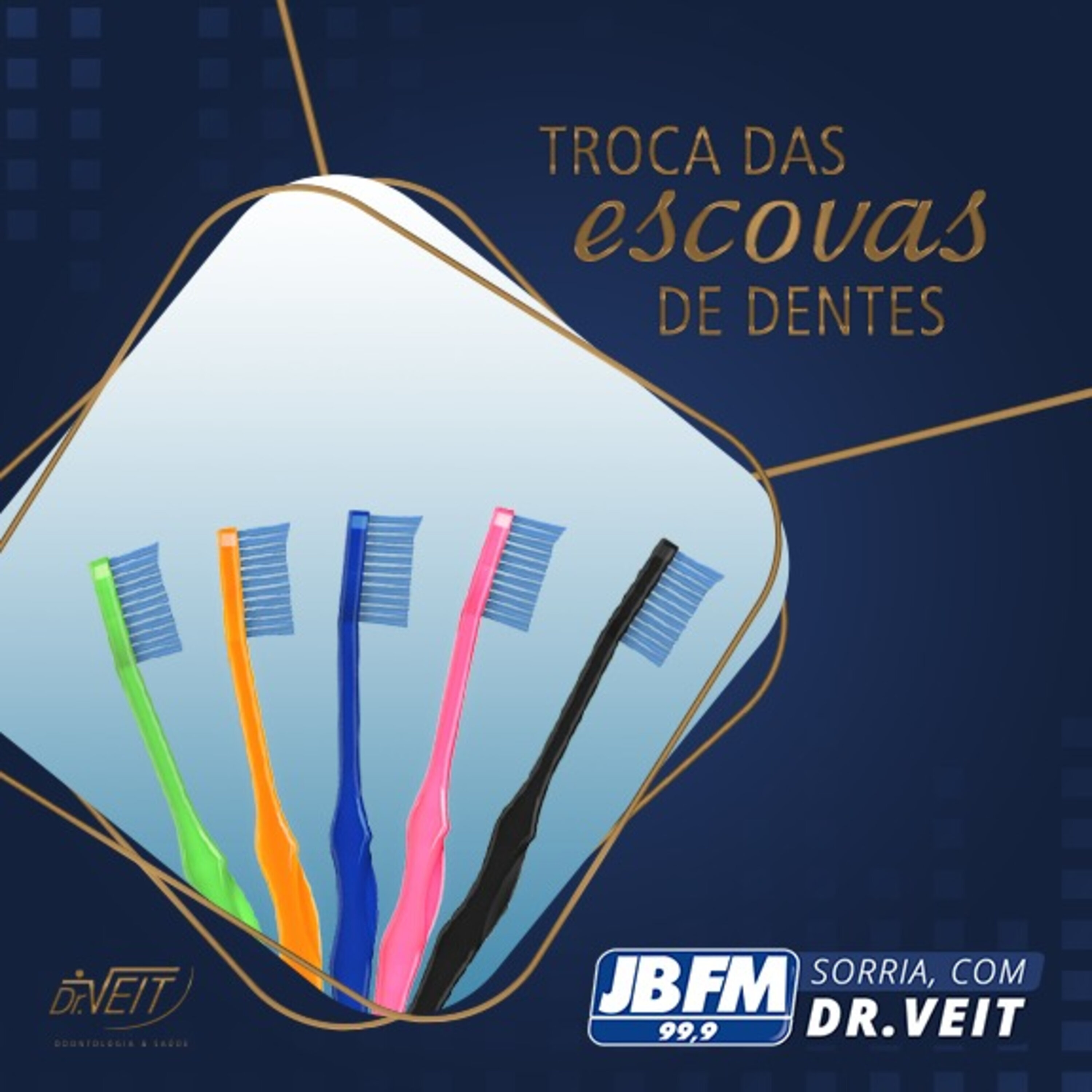Você sabe quando deve trocar a escova dental?