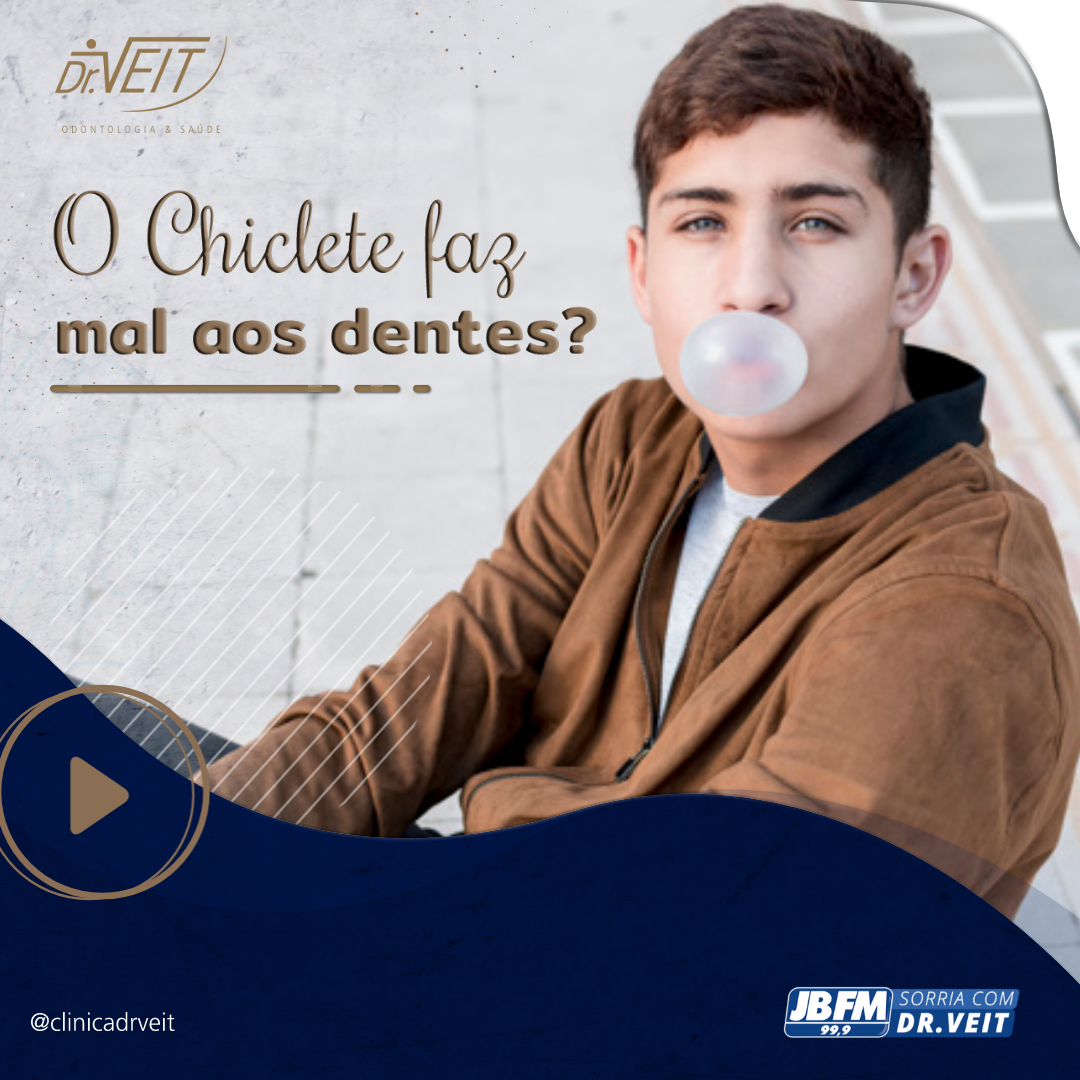 O chiclete faz mal aos dentes?