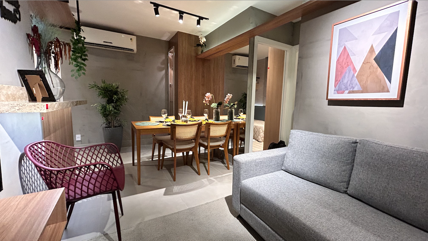 Confira como os apartamentos decorados influenciam na decisão da compra do imóvel na entrevista com Chris Dias, diretora Comercial da C.A.C Engenharia.