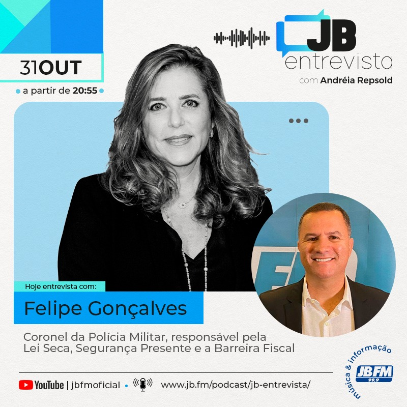 Entrevista com Felipe Gonçalves, Coronel da Polícia Militar, responsável pela operação da Lei Seca, Segurança Presente e a Barreira Fiscal