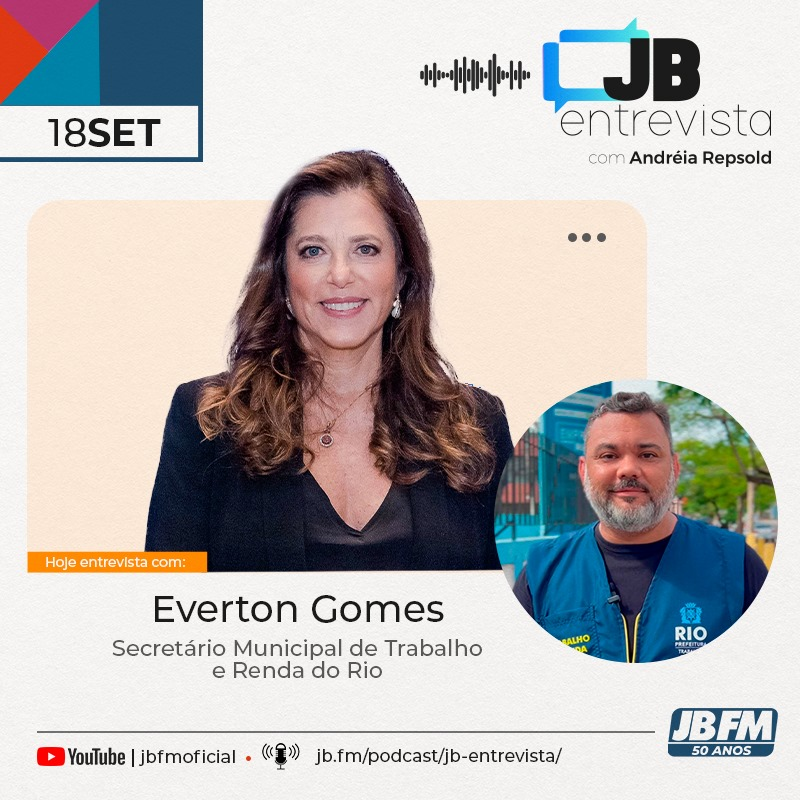 Entrevista com Everton Gomes - Secretário Municipal de trabalho e renda do Rio de Janeiro