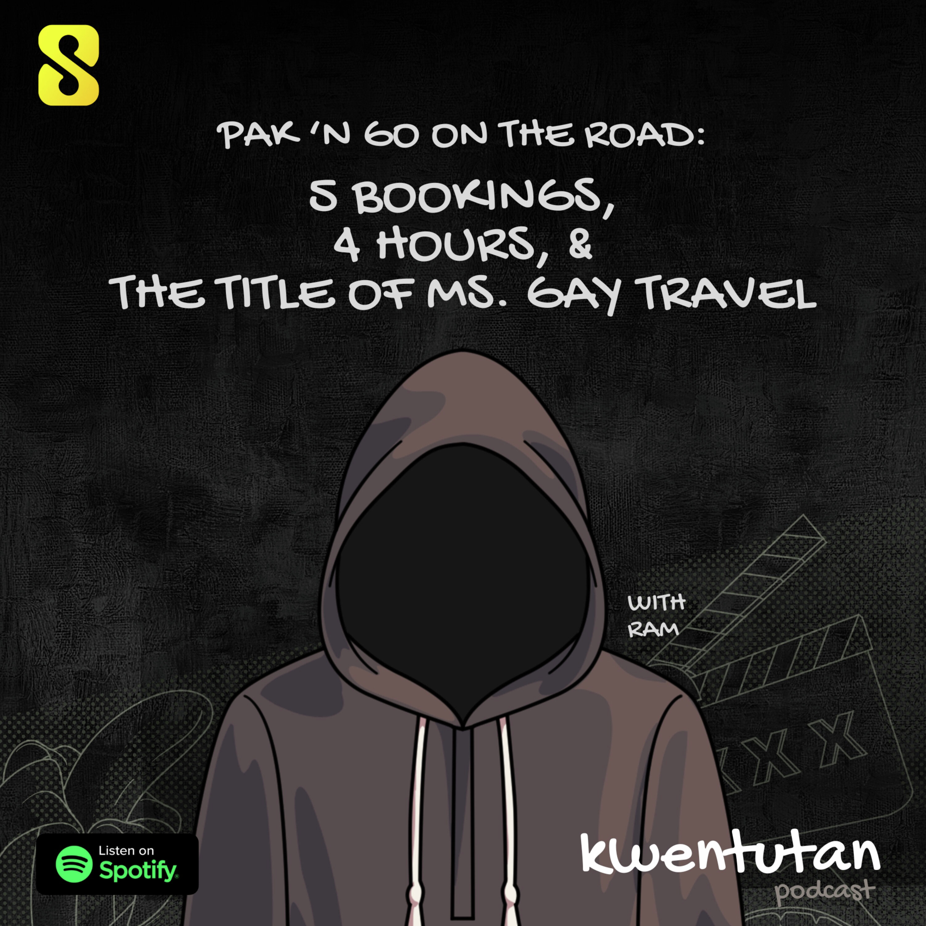 E89: PAK 'n GO ON THE ROAD: 5 Bookings, 4 Hours, & the Title of Ms. Gay Travel with Ram