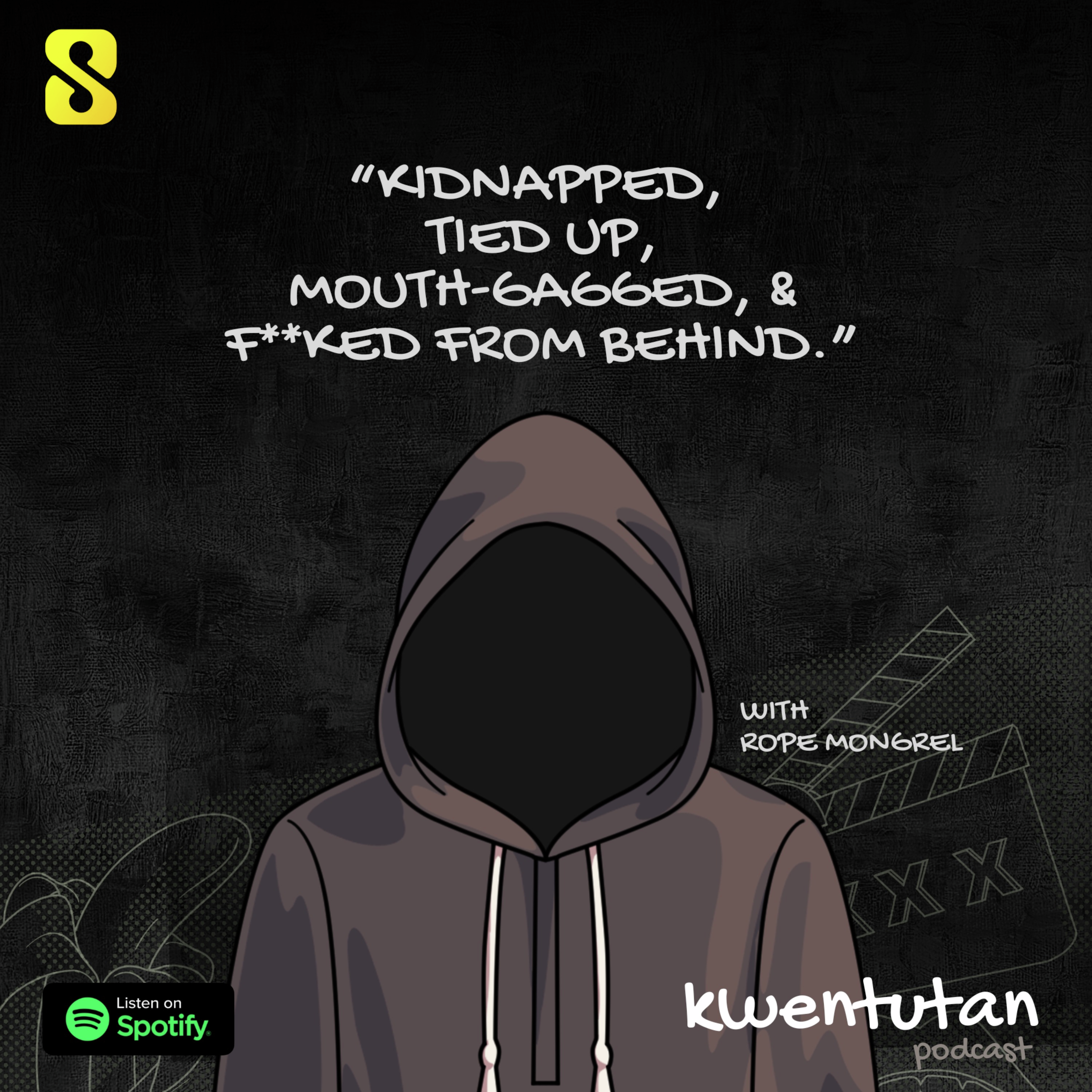 E91: Kidnapped, Tied-Up, Mouth-Gagged, & Ducked from Behind with Rope Mongrel