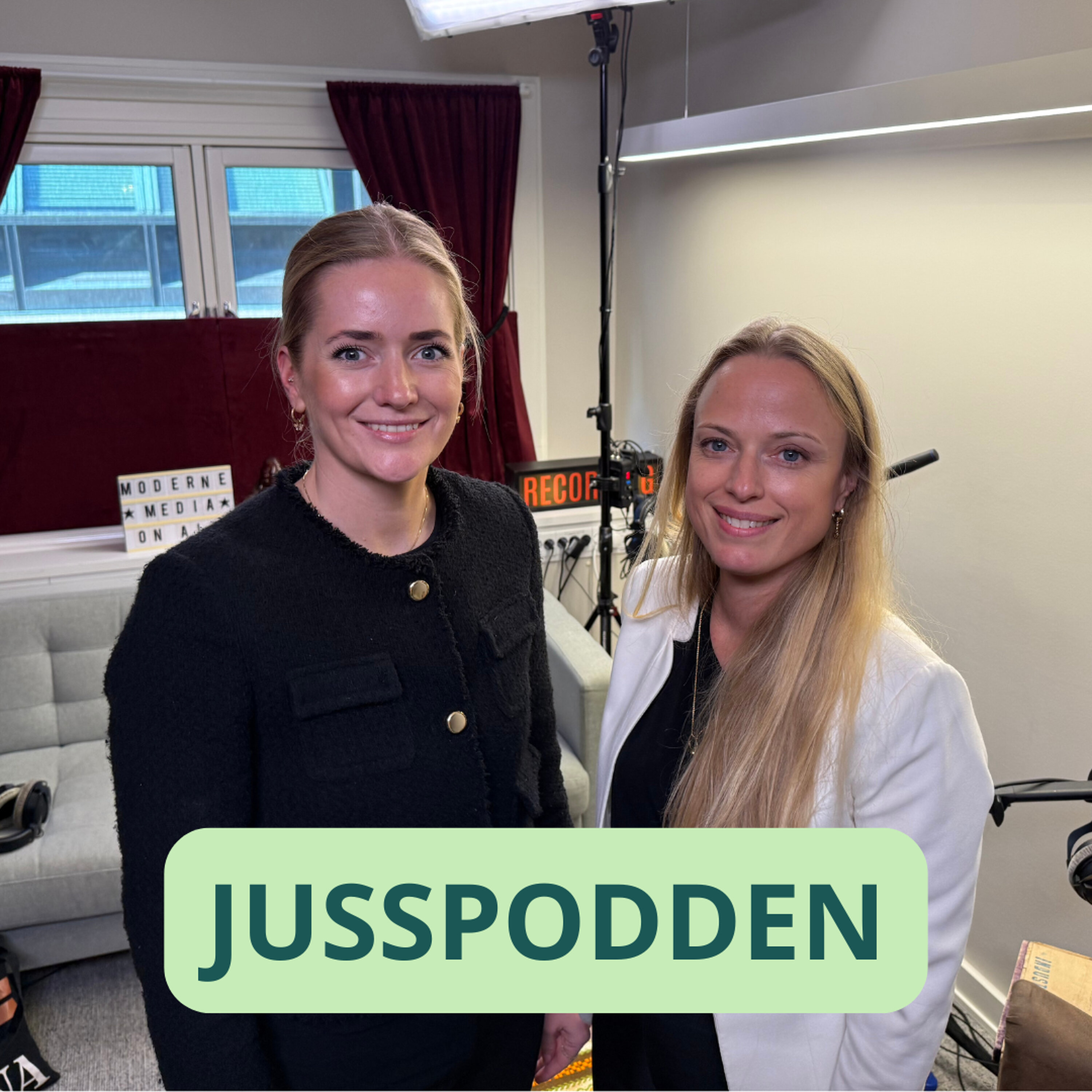 Jusspodden Podcast: §254 Emilie Enger Mehl (SP) om å være justisminister i krisetider Jusspodden episode image