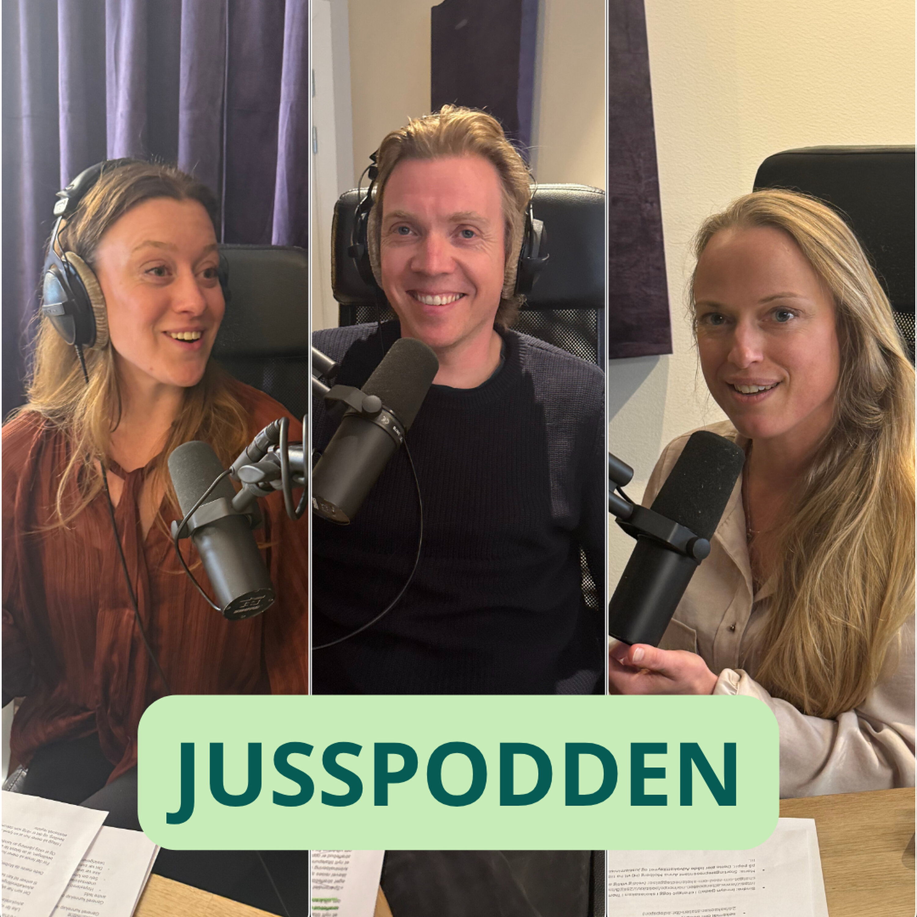Jusspodden Podcast: §260 Terror og utilregnelighet: ny runde i retten for Manshaus Jusspodden episode image