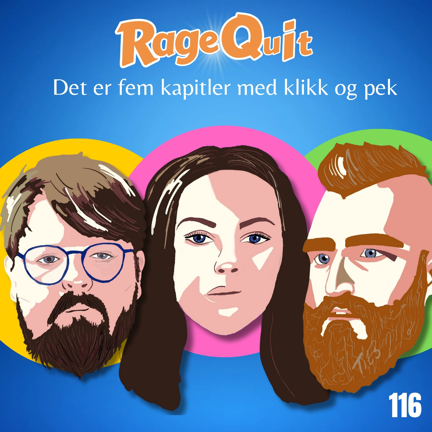 RageQuit 116  -  Det er fem kapitler med klikk og pek