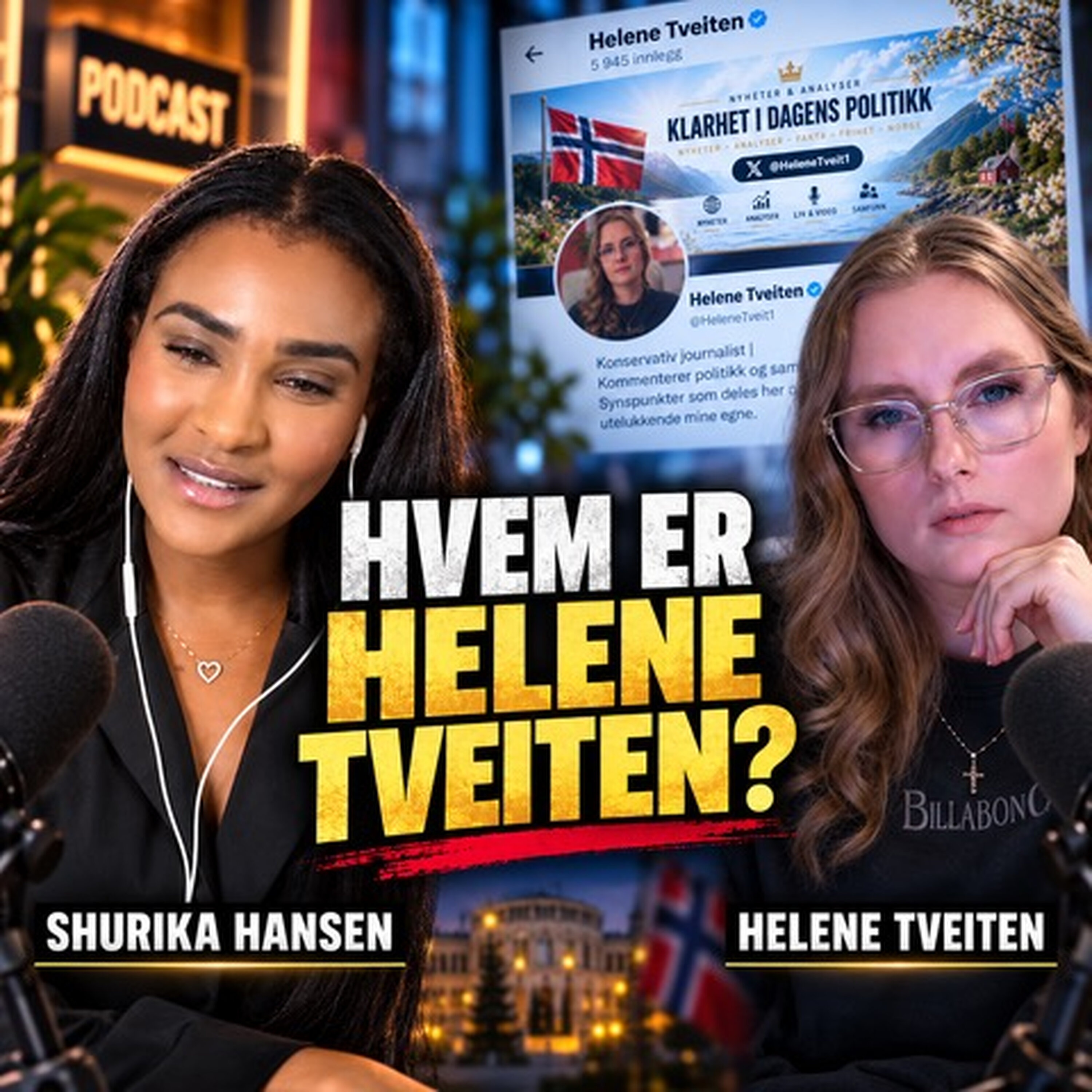 Shu #46 – Helene Tveiten svarer kritikerne: – Hva er det som er så fryktelig høyreradikalt?