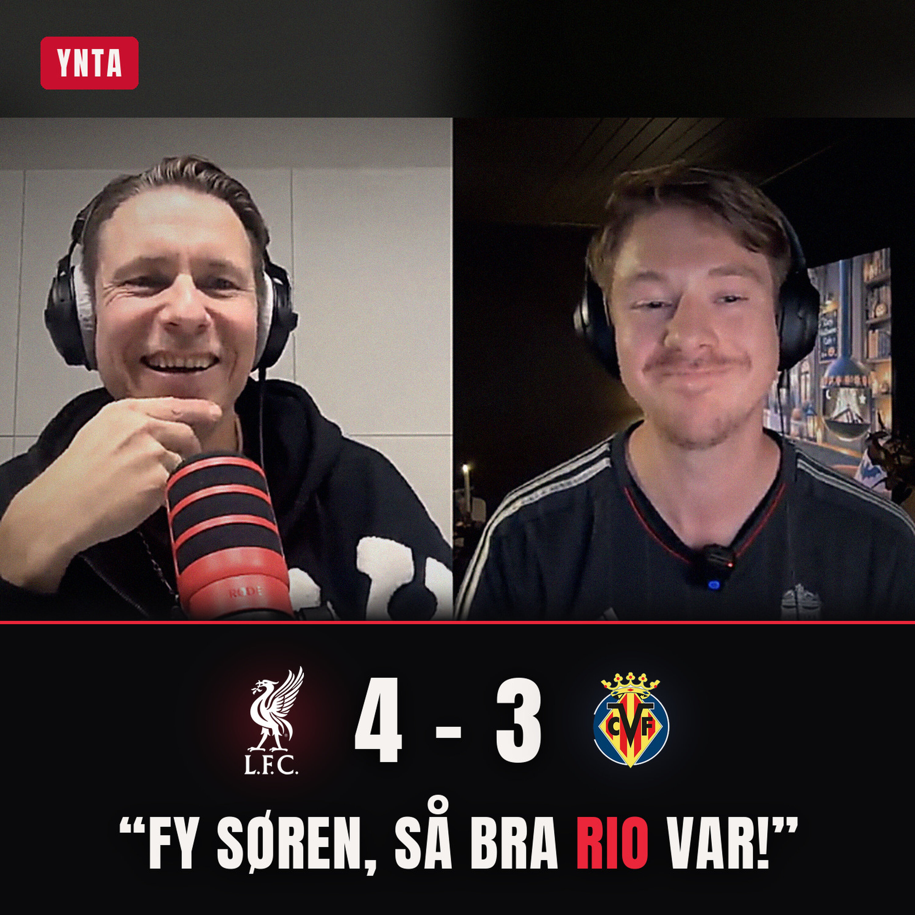 «Fy søren, så bra Rio var!» | Lars Frøsland | LFC - Villarreal 4-3