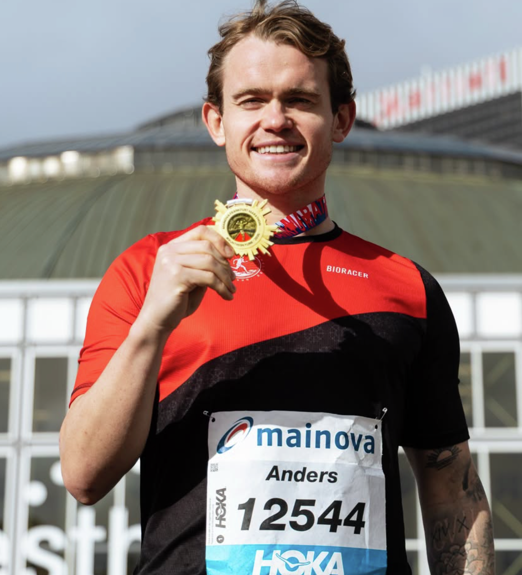 Anders løper Frankfurt Maraton