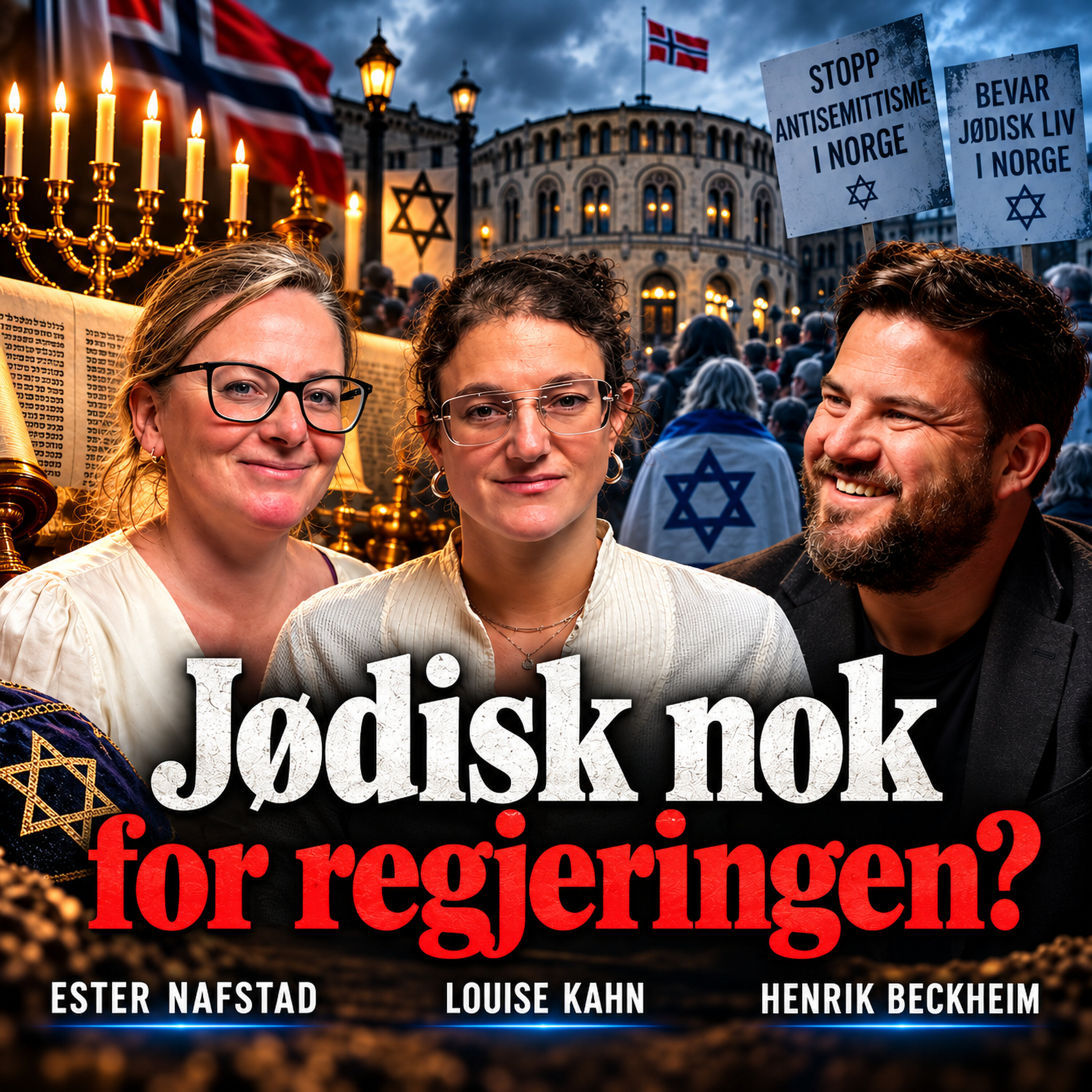 Louise Kahn og Ester Nafstad fra Kos & Kaos – Regjeringen bestemmer hvem som er jødisk nok?