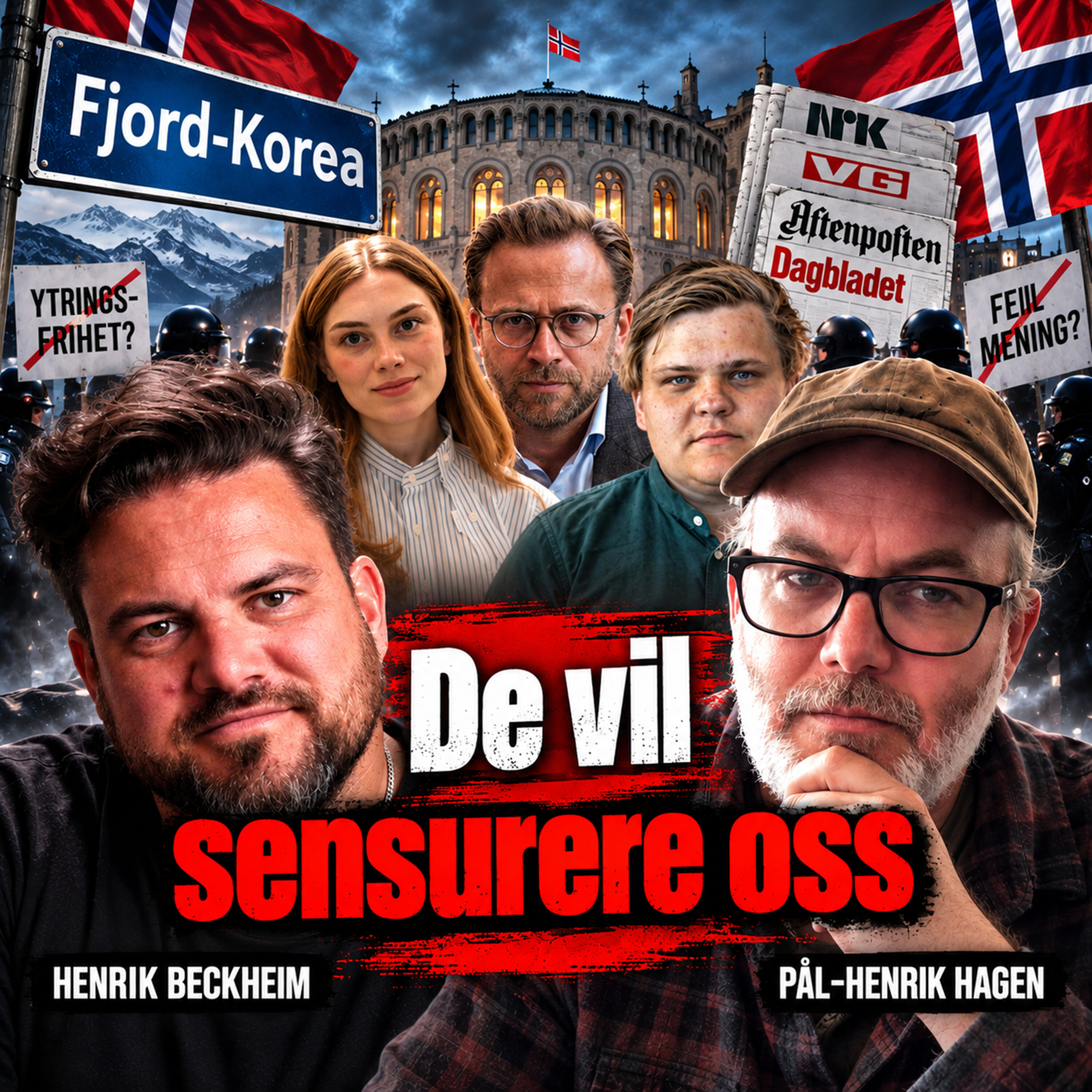 Pål-Henrik Hagen – Gaute & co forsøker å sensurere oss her i Fjord-Korea
