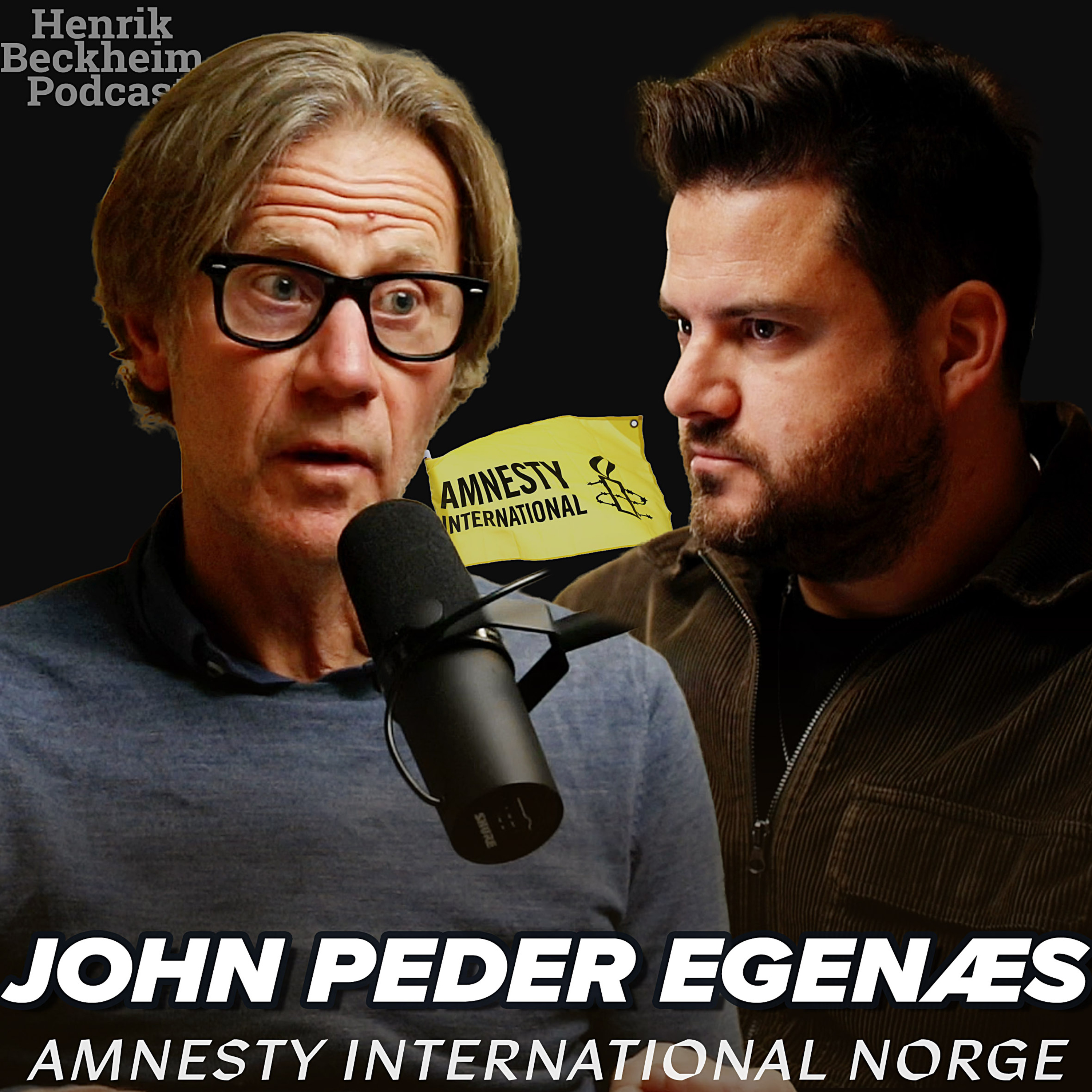 John Peder Egenæs, generalsekretær i Amnesty Norge – Nødhjelp, Folkemord, og 7. oktober-rapporten episode artwork