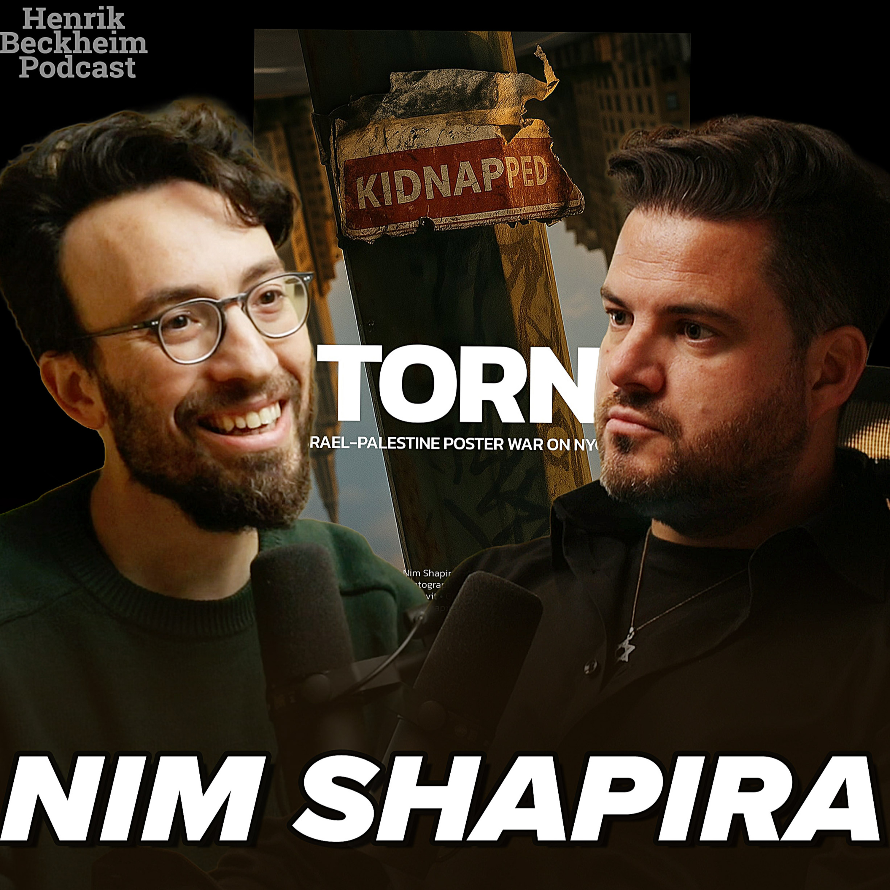 Nim Shapira – Regissøren av filmen "Torn" om plakatkrigen i New York etter 7.10. episode artwork