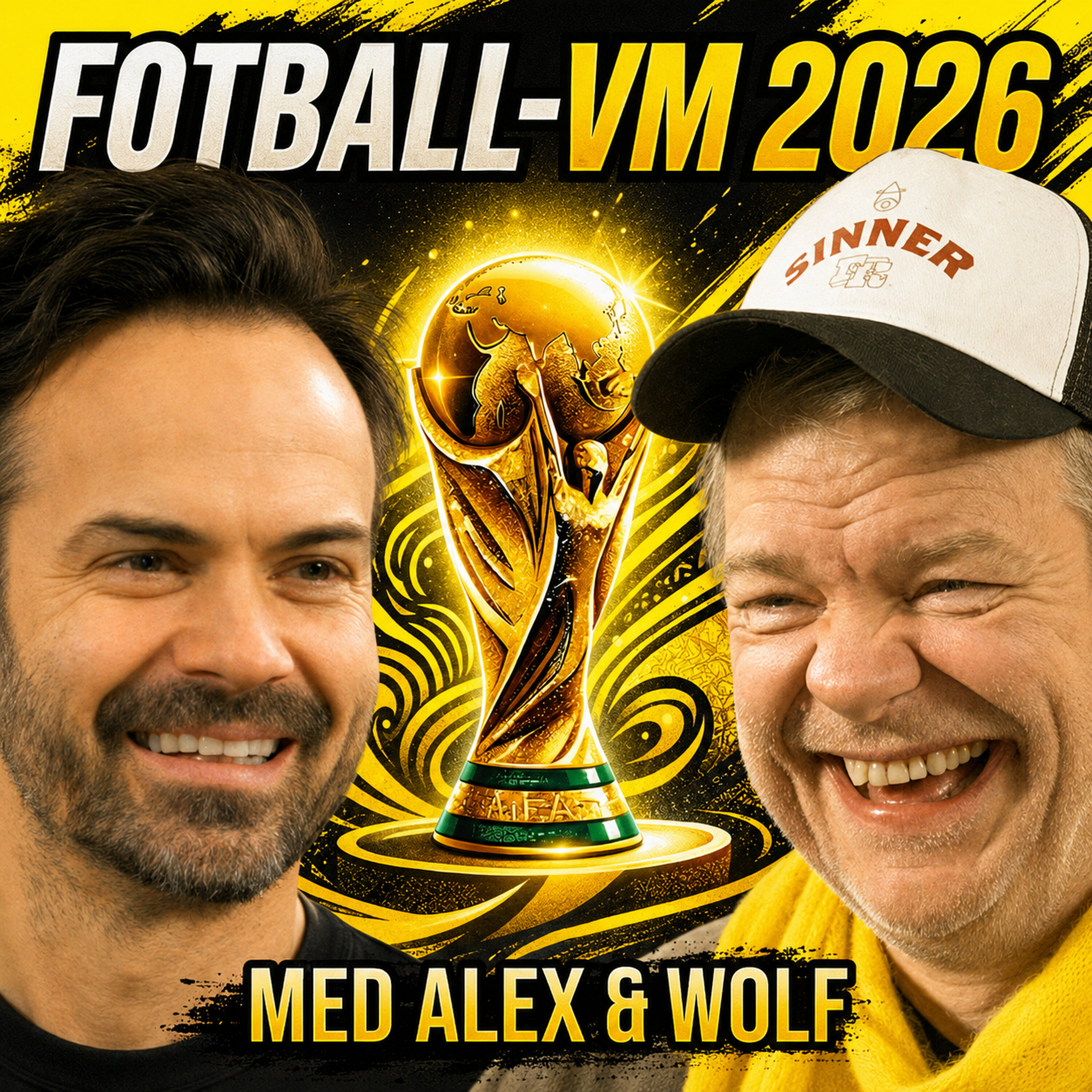 Alex & Wolf | Drillo hatet meg! Riise vs Carew, Livvakt for Märtha| Fotball VM 2026 (Oppvarming) episode artwork
