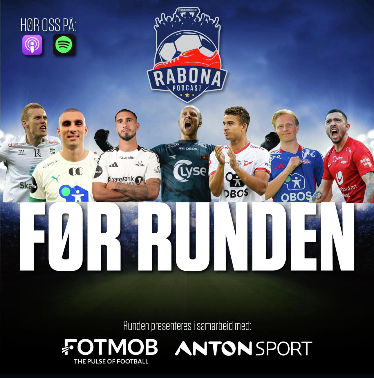 161. FØR RUNDE 19 - Med konkurranse og lytterspørsmål