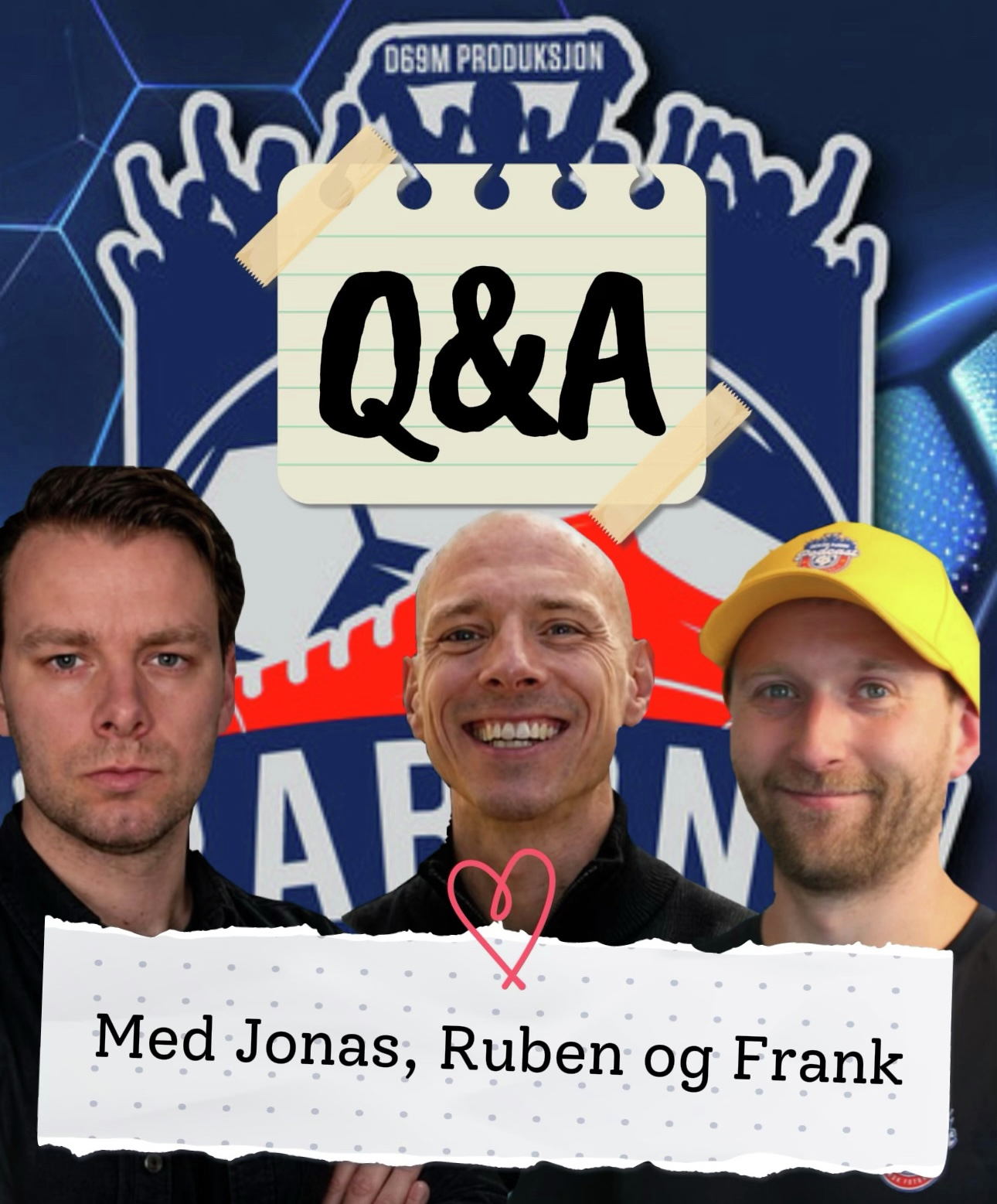 421. Q&A med Ruben, Frank og Jonas: Helstrups samtale, da Ruben klikket og 4 stjerners middag