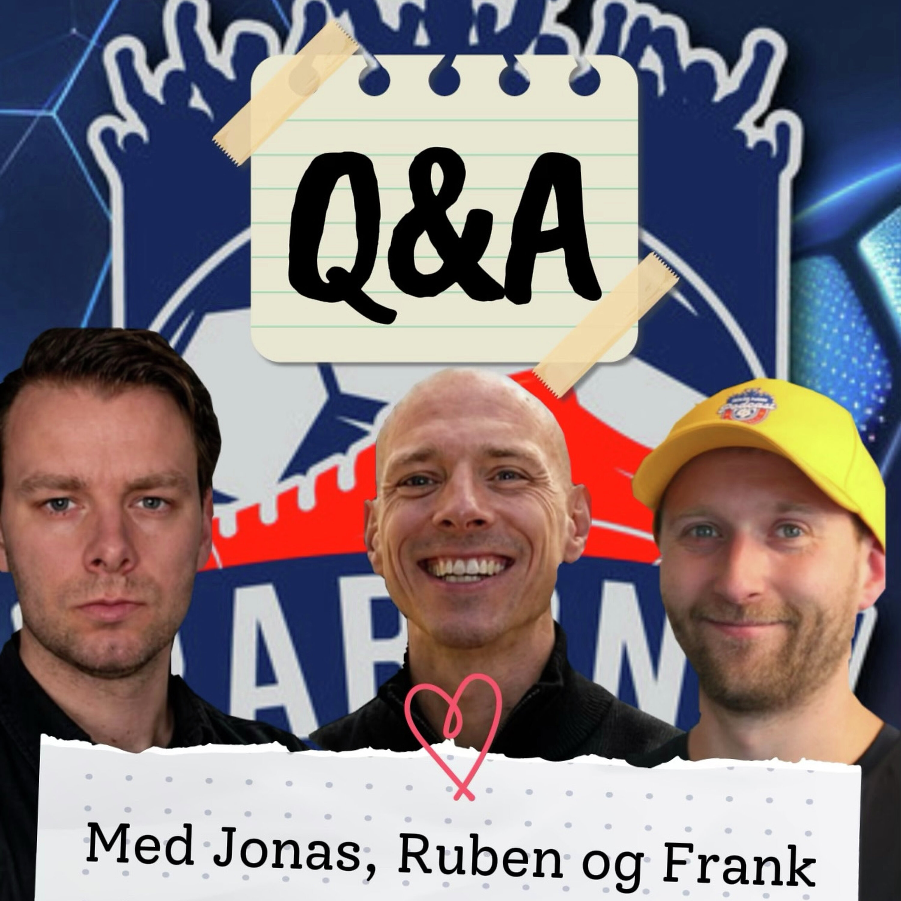 421. Q&A med Ruben, Frank og Jonas: Helstrups samtale, da Ruben klikket og 4 stjerners middag