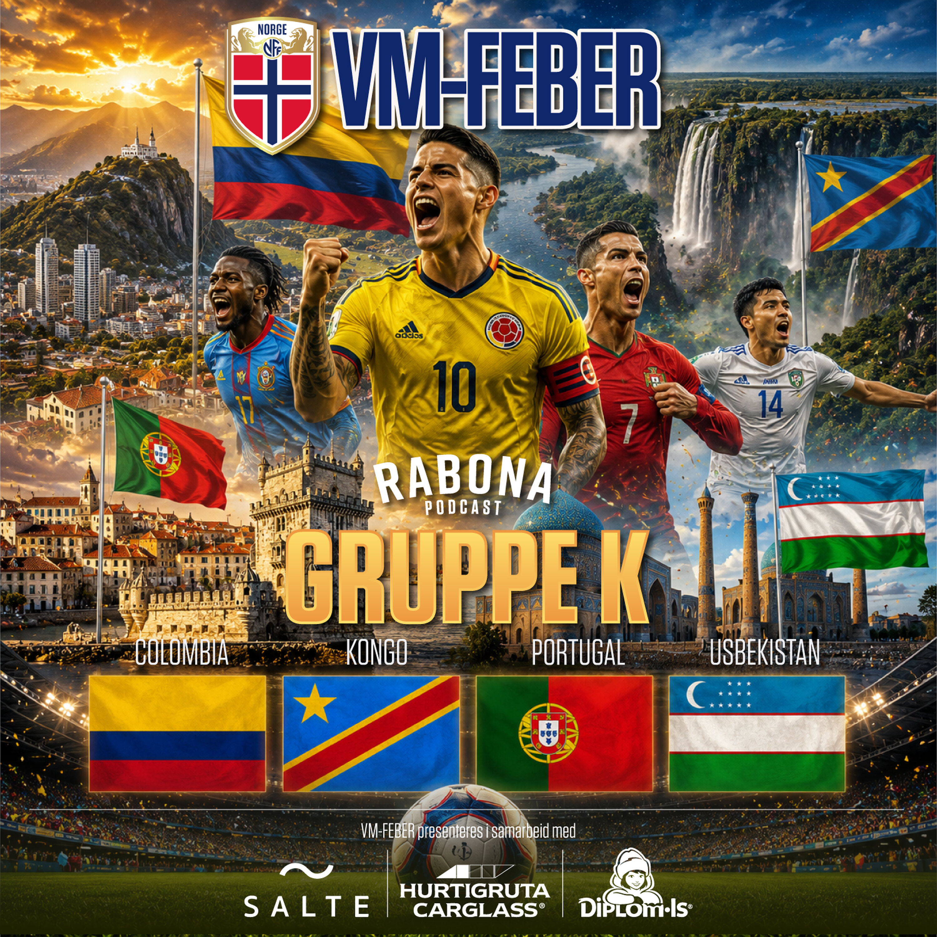 VM-GUIDEN: Gruppe K