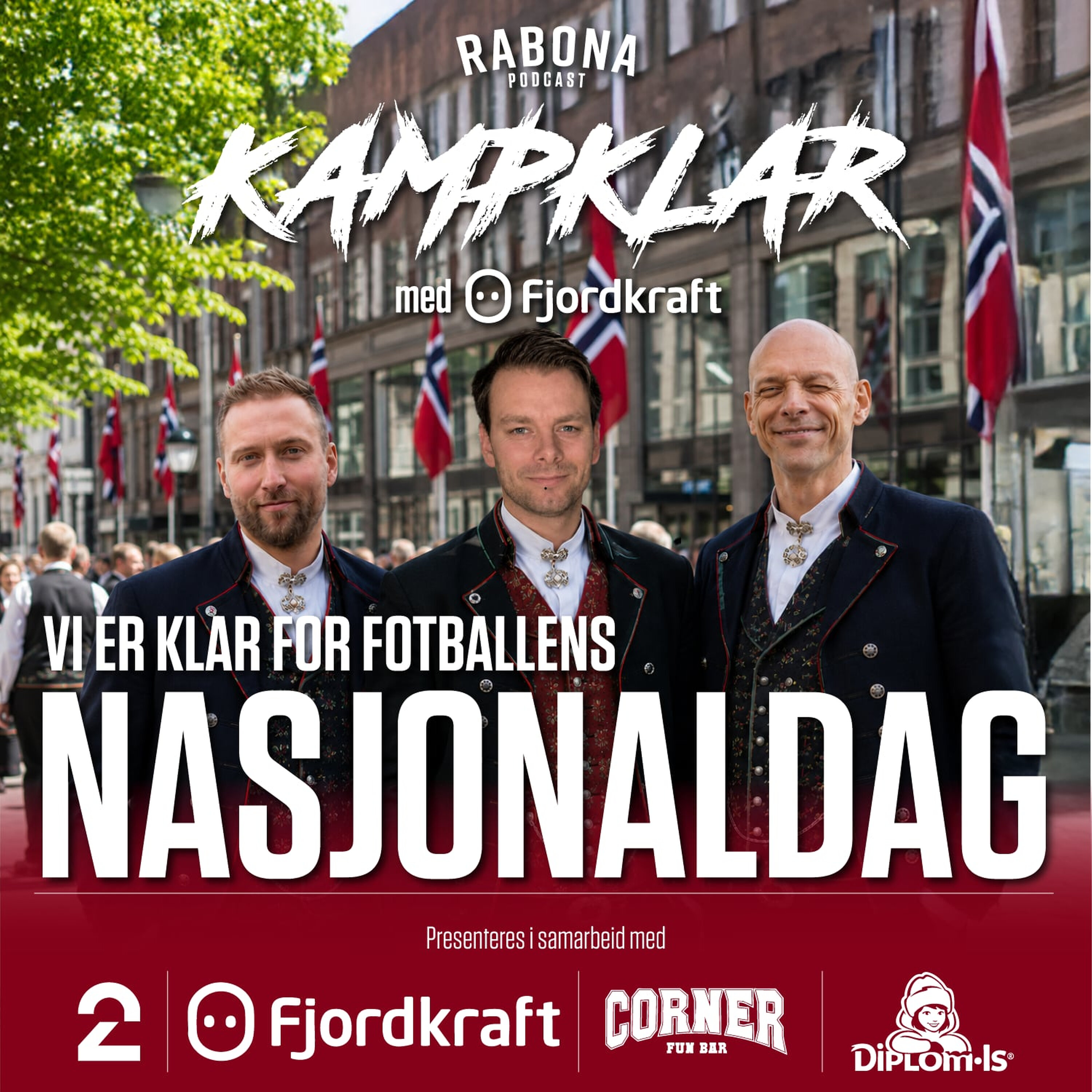 427. KampKlar med Fjordkraft: Tog VS ikke tog, og Fotballens nasjonaldag