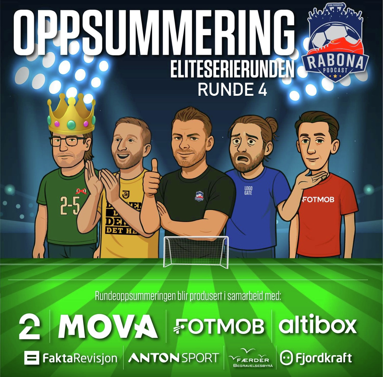 253. Runde 4: Fyrverkeri på og utenfor banen, og hyllest til Helstad - ikke Sæternes