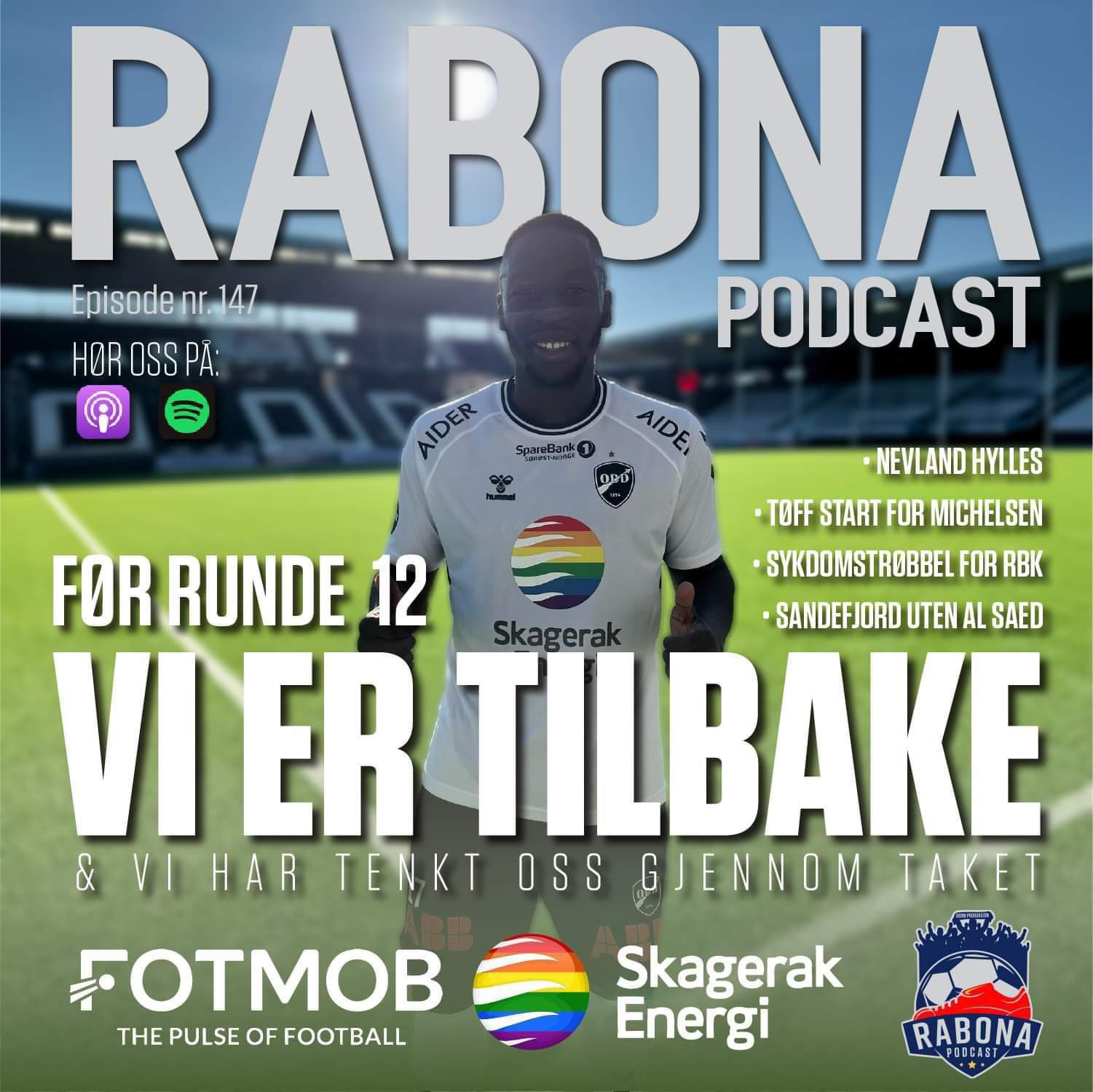 147. Før runde 12, med Helstad og Sundet