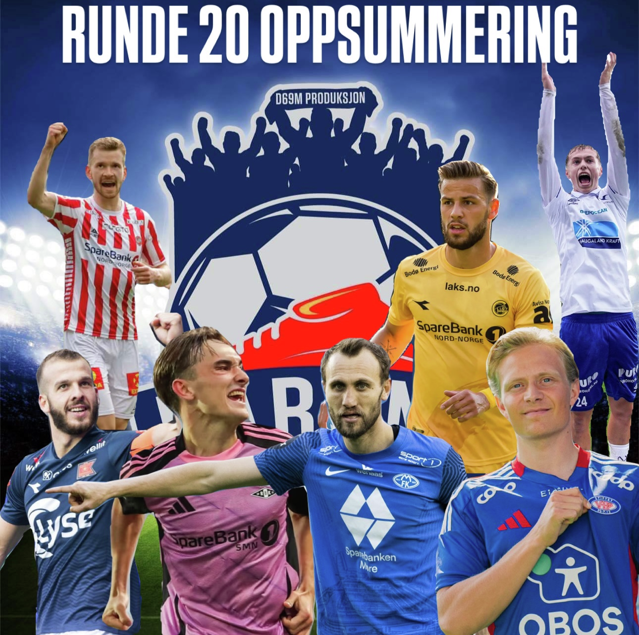 164. Runde 20: Målfest fra Glimt og Viking, RBKs første på kunstgress og krisen forverret i Odd og LSK