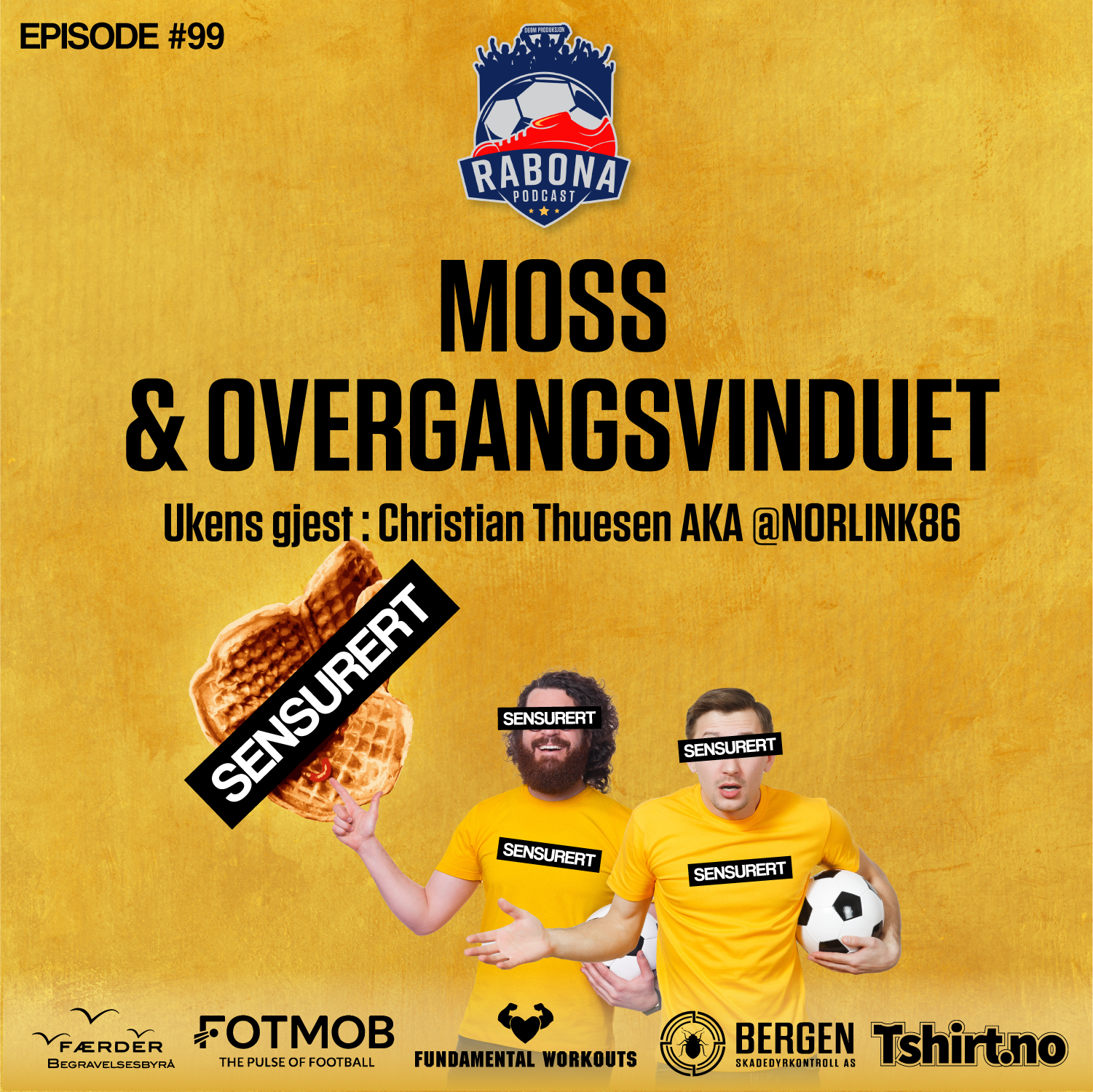 #99 Mosselukta, pølse i vaffel og agentrøre