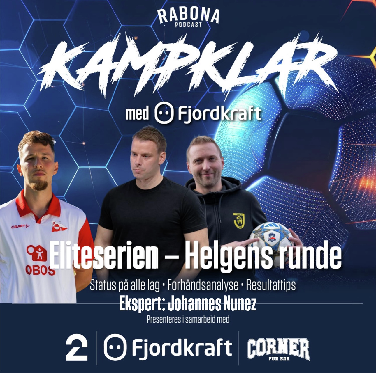 422. KampKlar med Fjordkraft: Runde 8 med Johannes Nunez