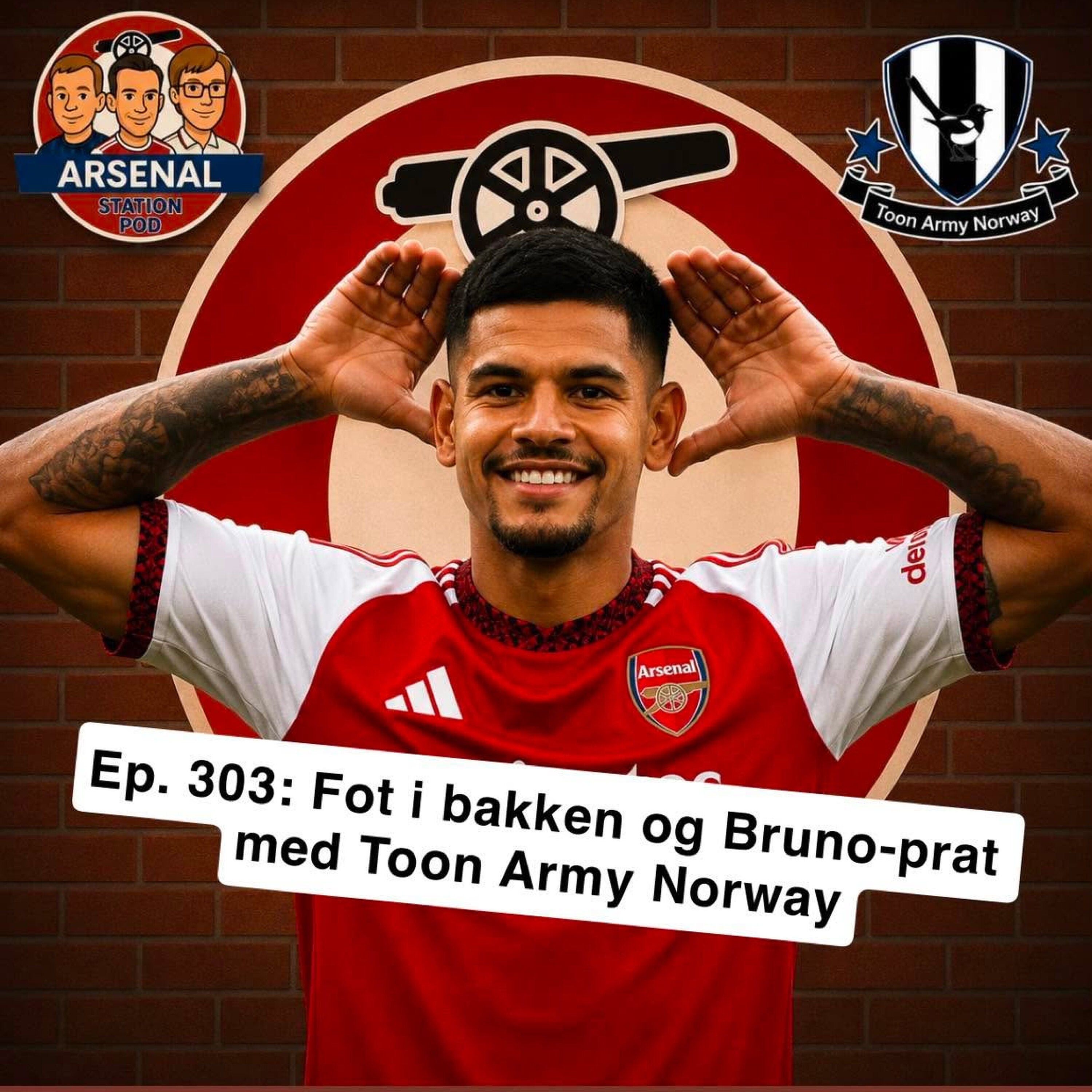 Ep. 303: Fot i bakken og Bruno-prat med Toon Army Norway episode artwork
