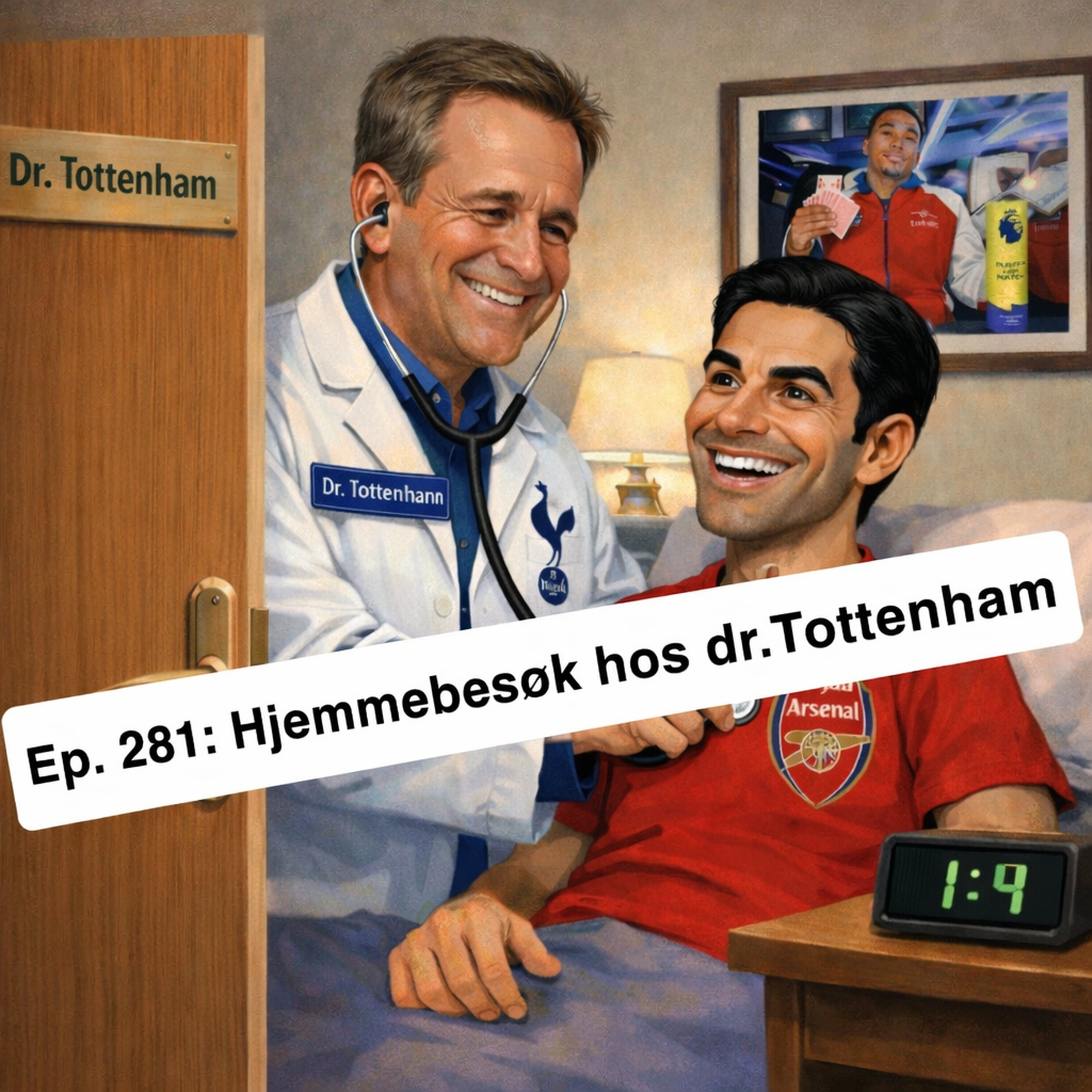 Ep. 281: Hjemmebesøk hos dr.Tottenham episode artwork