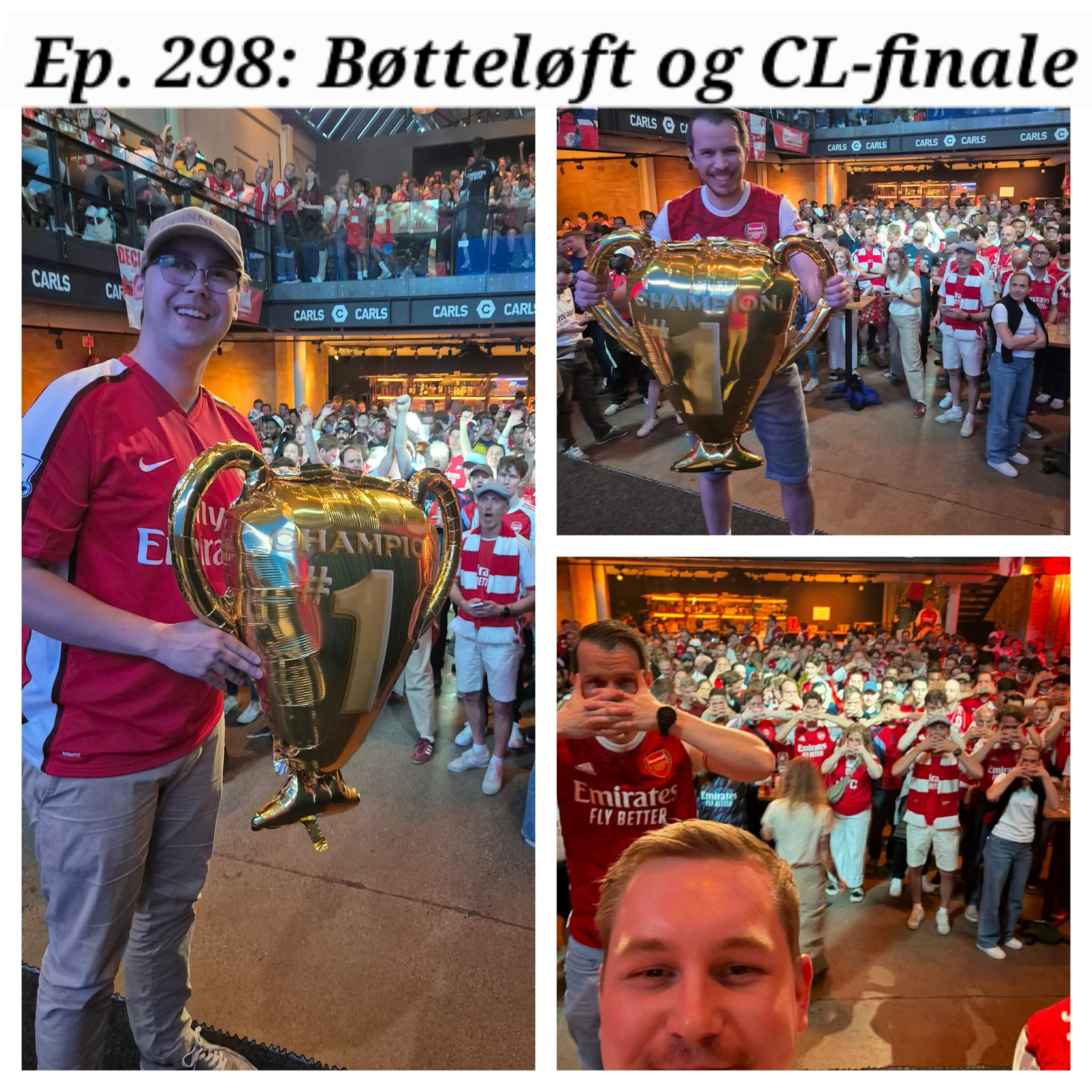Ep. 298: Bøtteløft og CL-finale episode artwork