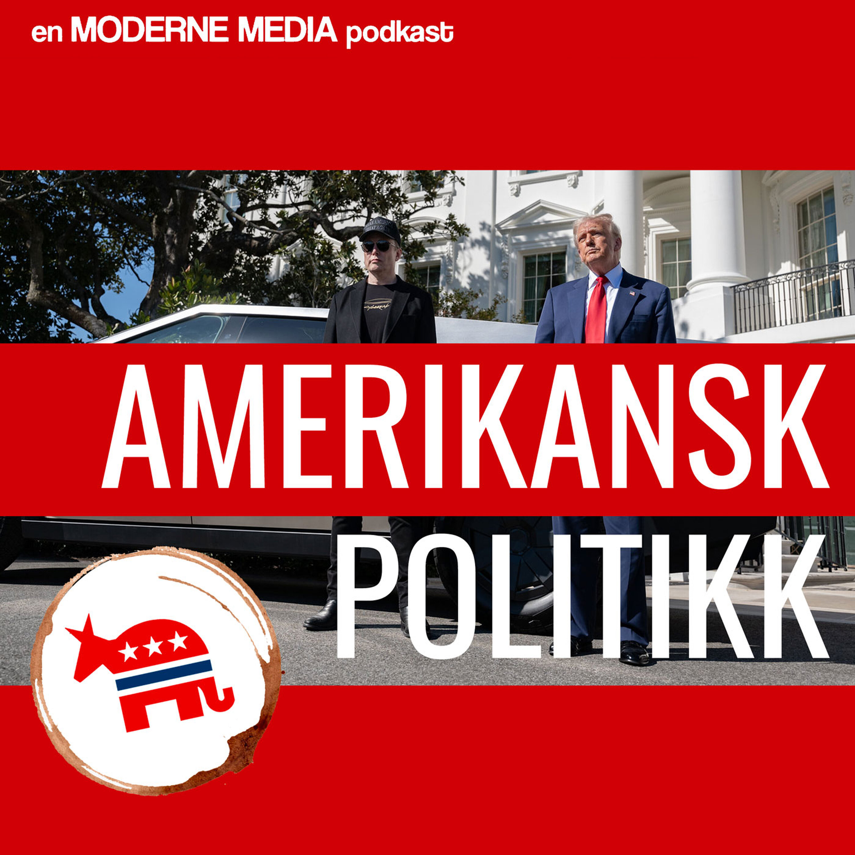 Amerikansk politikk Podcast: Spesial: Snart duket for Musk-exit? Amerikansk politikk episode image