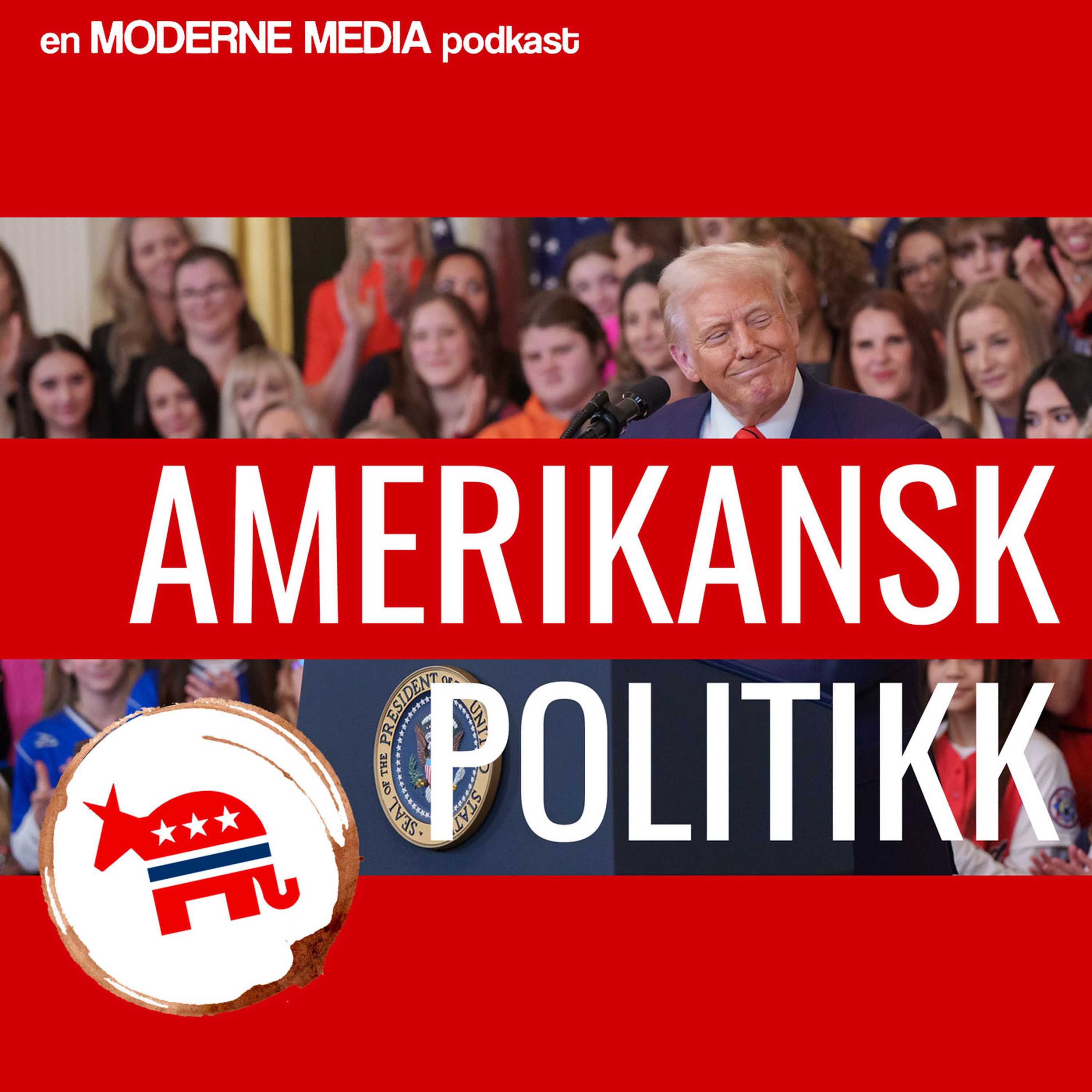 Amerikansk politikk Podcast: Trump lykkes, demokratene krangler og hva med Pete i 2028? Amerikansk politikk episode image