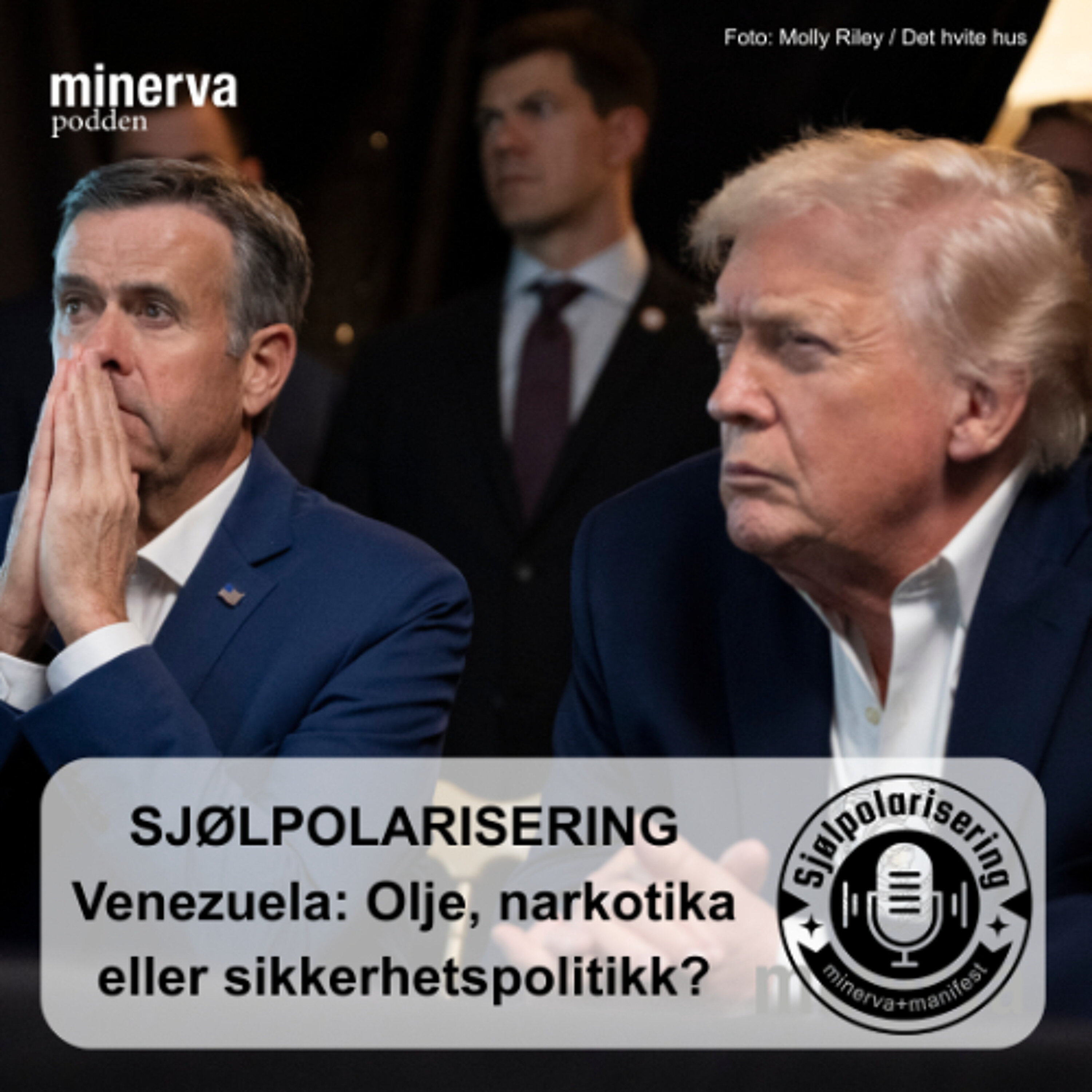 Minervapodden Podcast: Minervapodden: Sjølpolarisering – Ekspressepisode om Venezuela Minervapodden episode image