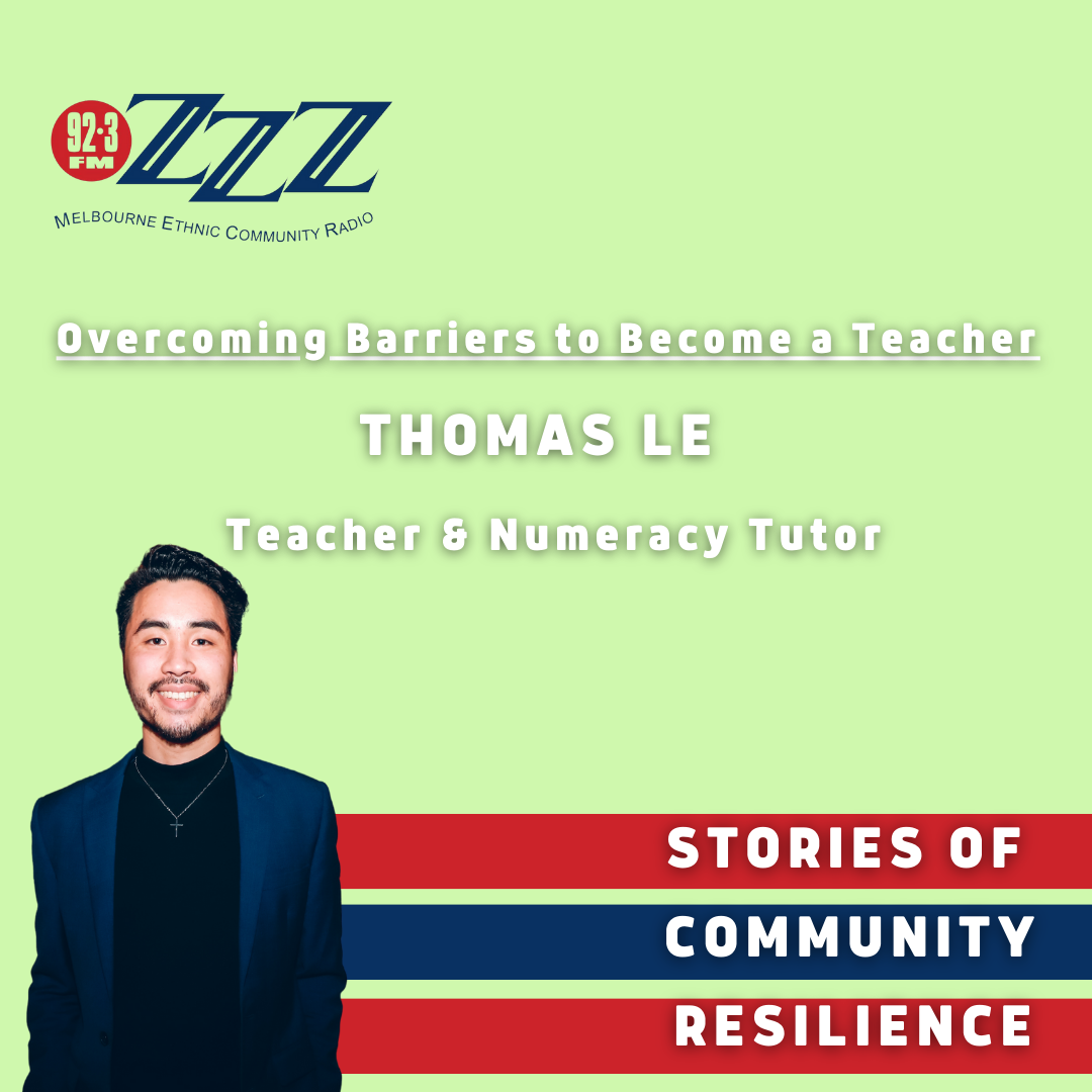 Overcoming  Barriers to Becoming a Teacher: Thomas Le