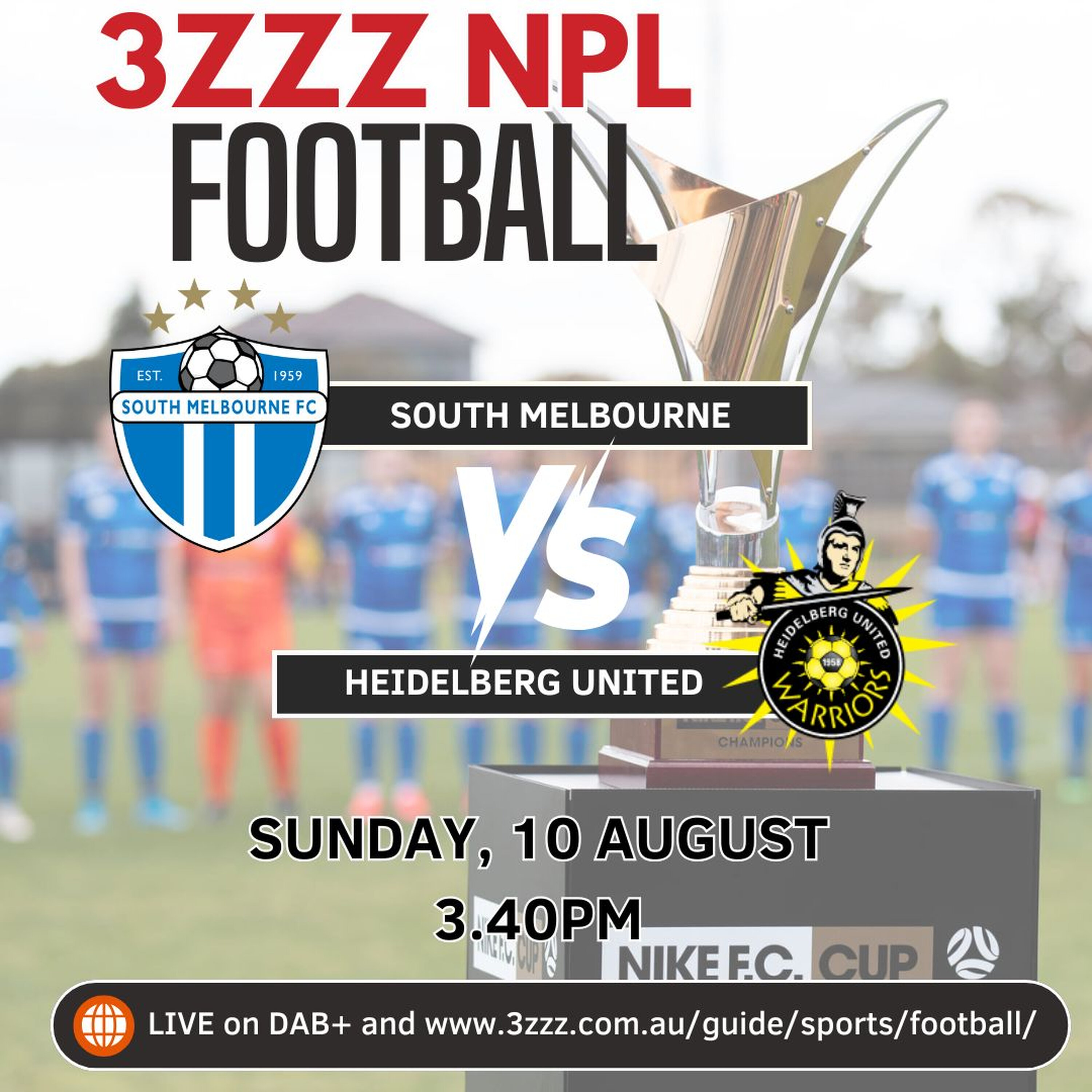NIKE FC CUP GRAND FINAL - WOMENS - South Melbourne vs Heidelberg United - 2025 episode artwork
