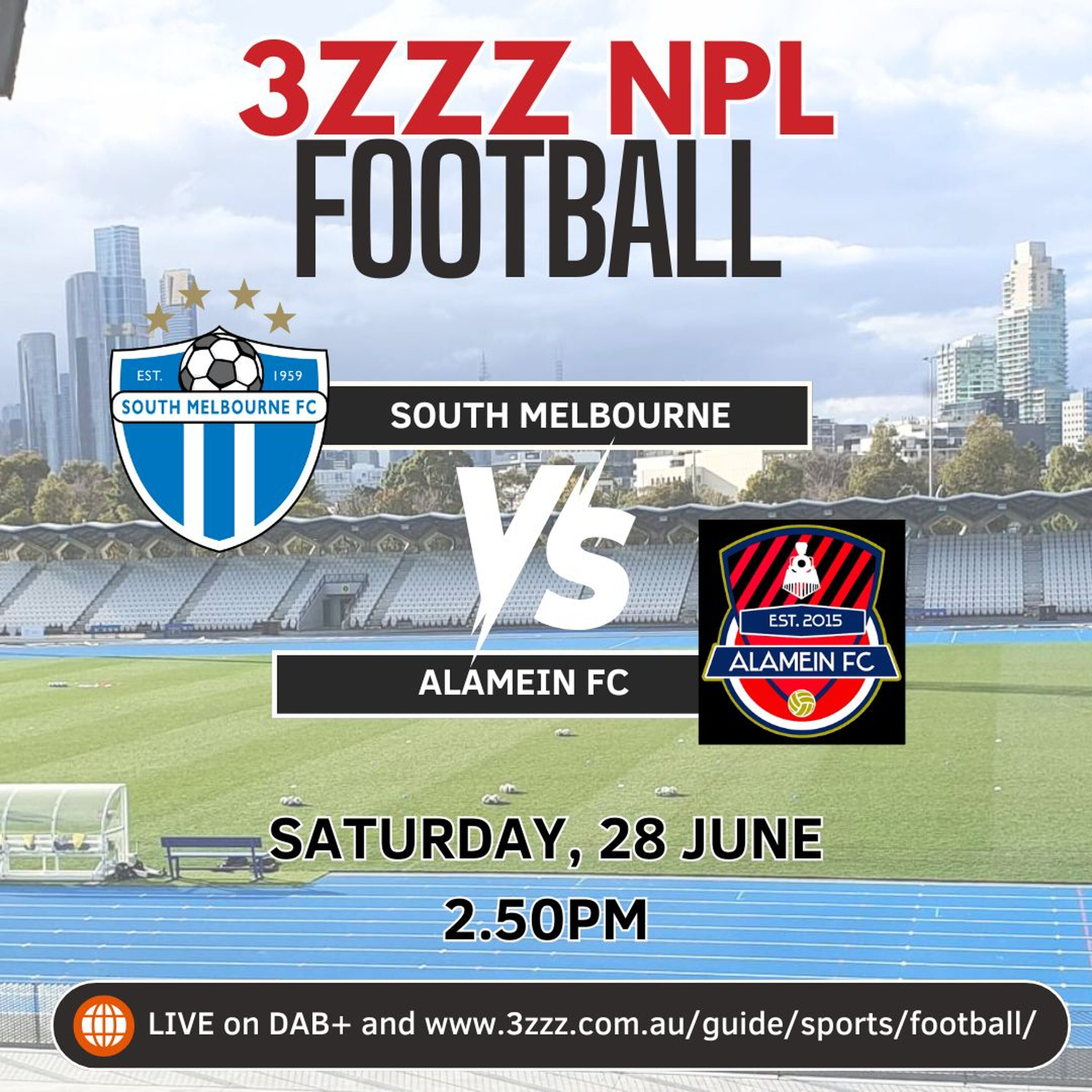 WOMENS - South Melbourne vs Alamein episode artwork