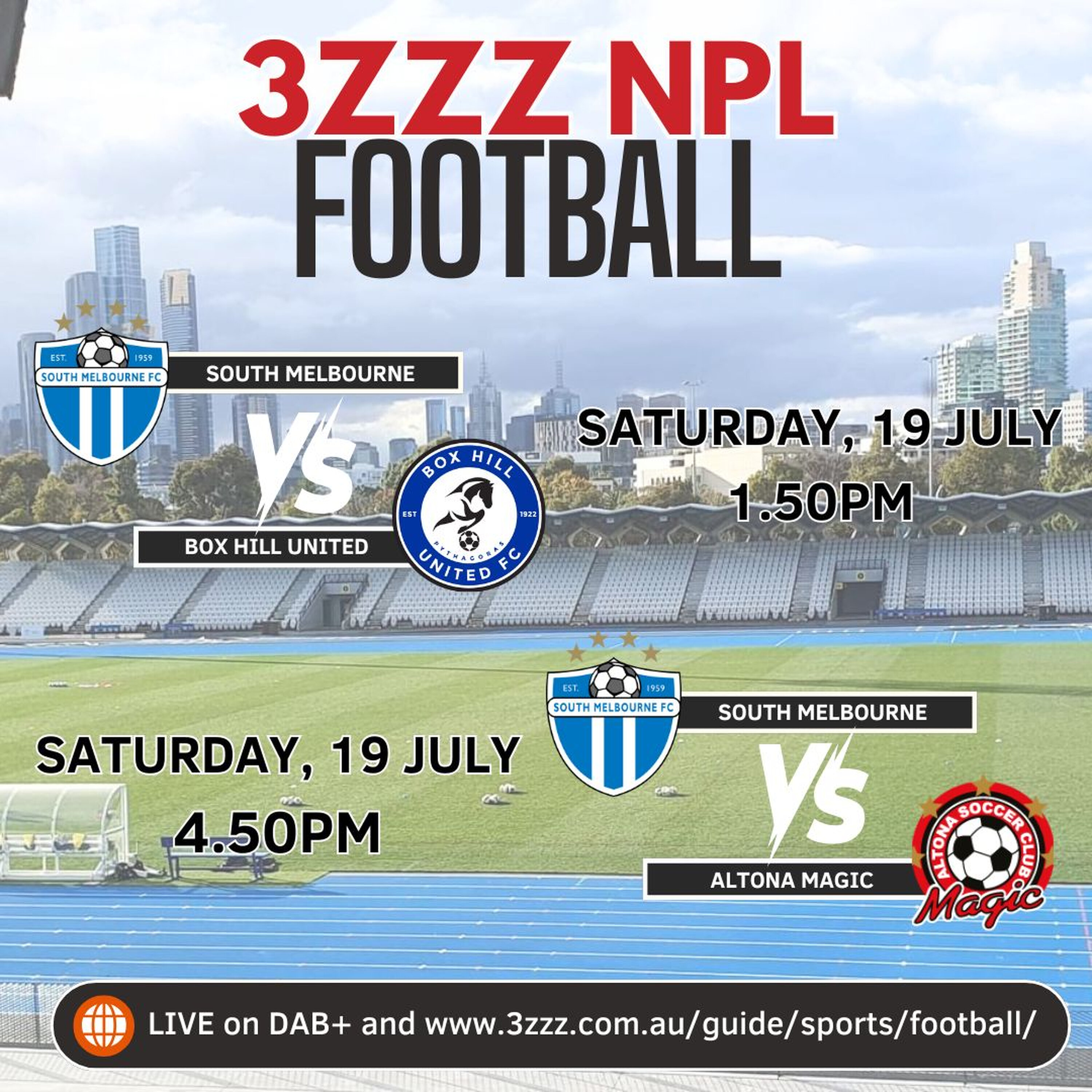 MENS - South Melbourne vs Altona Magic episode artwork