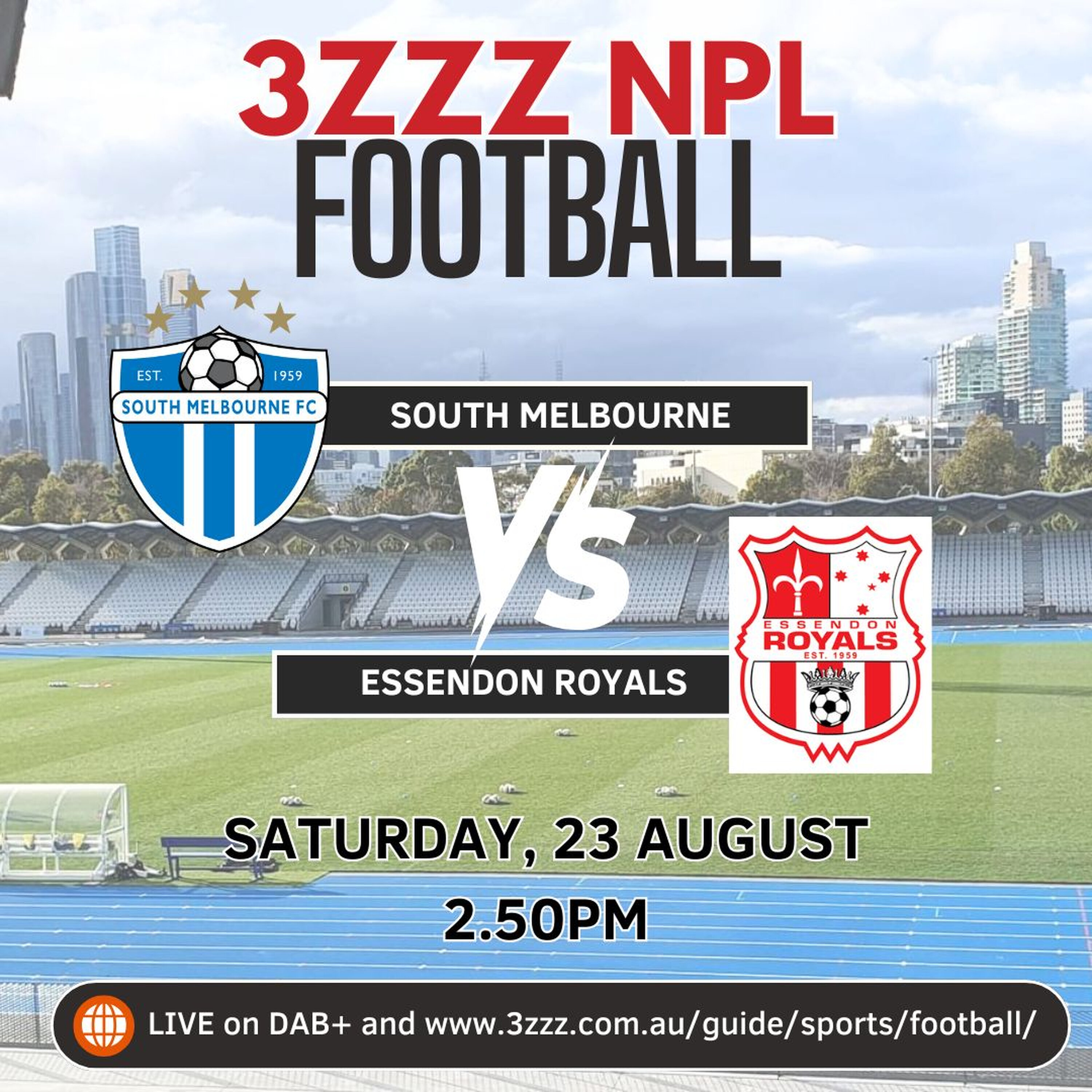 WOMENS - South Melbourne vs Essendon Royals episode artwork