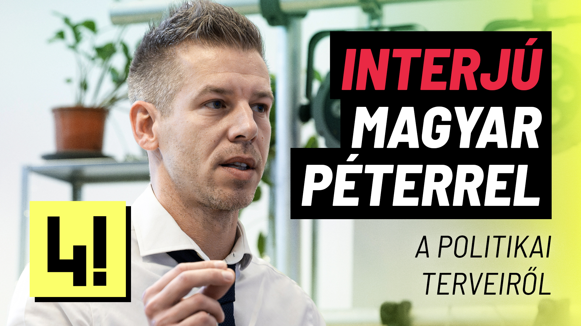 Magyar Péter: Megszervezzük a harmadik erőt, ami le tudja bontani a NER-t