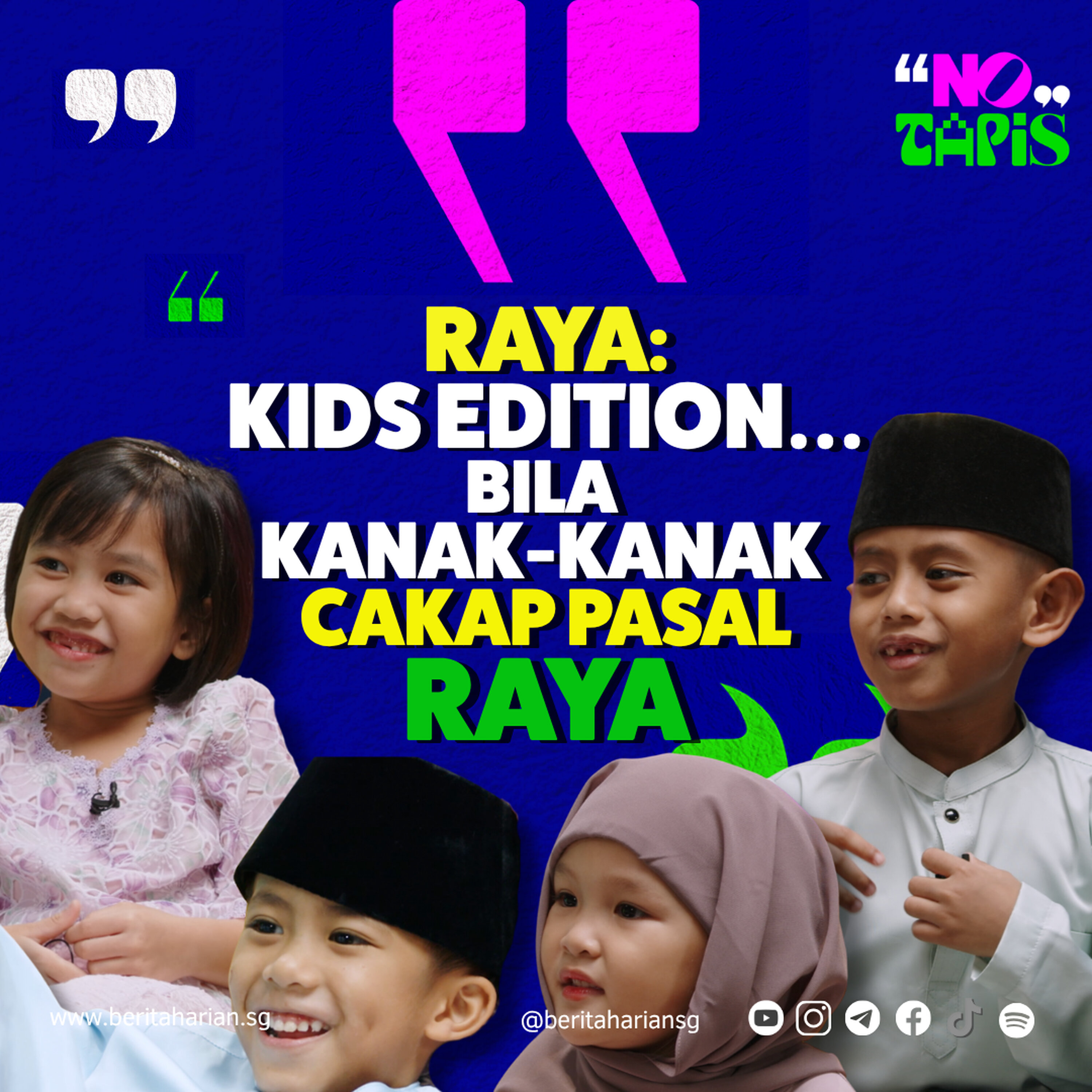 Episod 459 NoTapis - Raya: Kids edition…bila kanak-kanak cakap pasal raya episode artwork