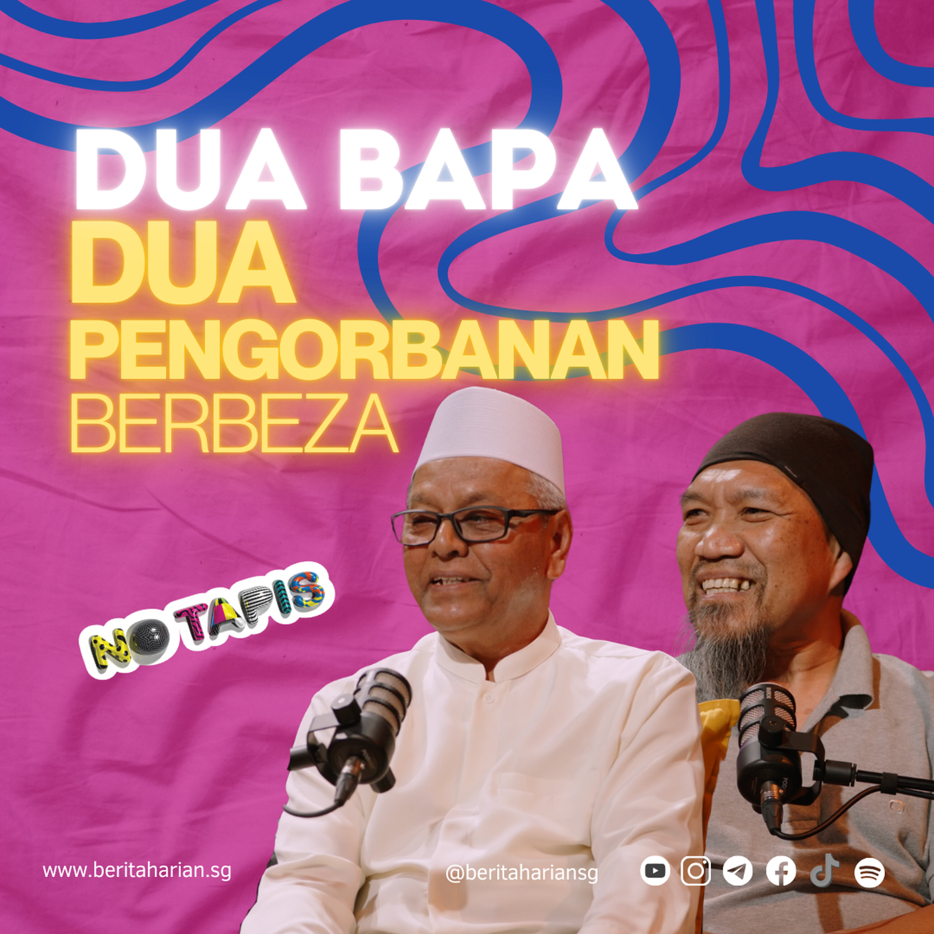 Dua Bapa, dua pengorbanan berbeza…